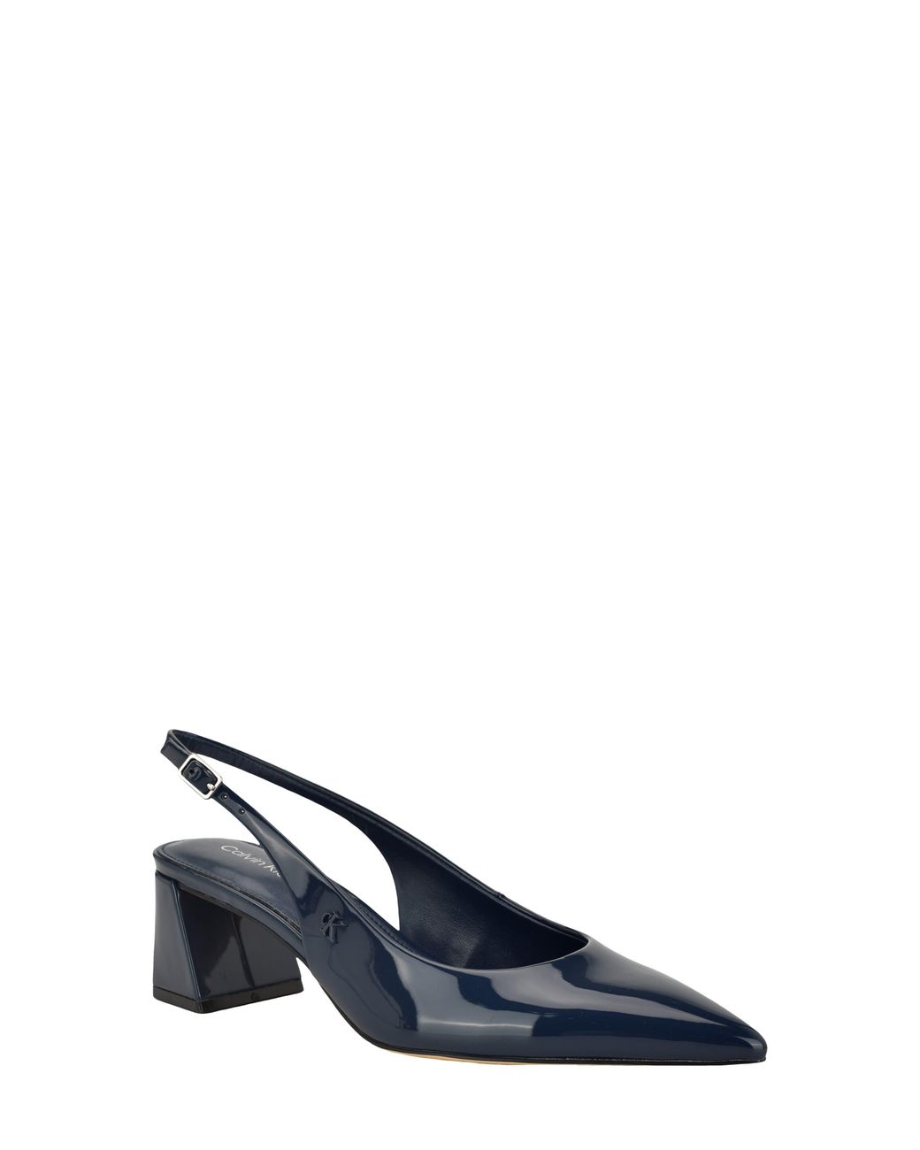 Calvin Klein Blue Sarra Slingback Pointed Toe Pump