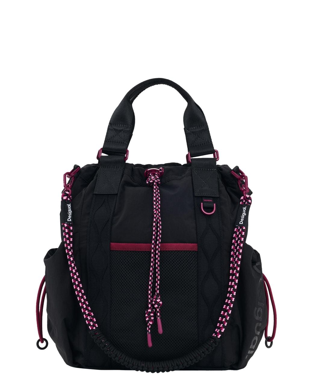 Desigual Black Medium Nylon Backpack