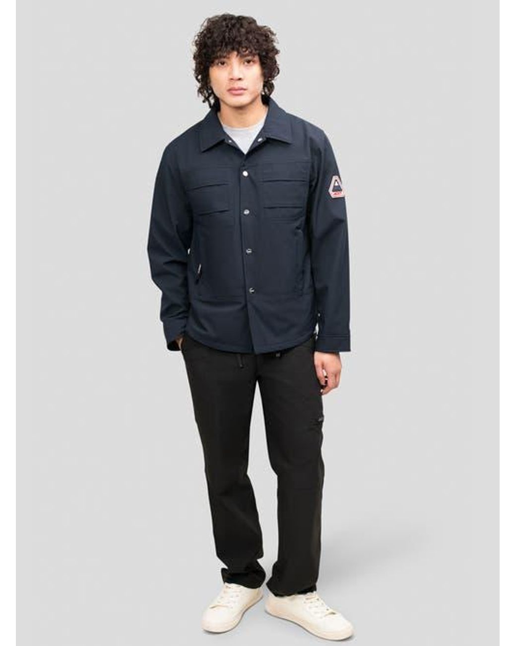 Jacket Blue Eden Shirt Jacket for men