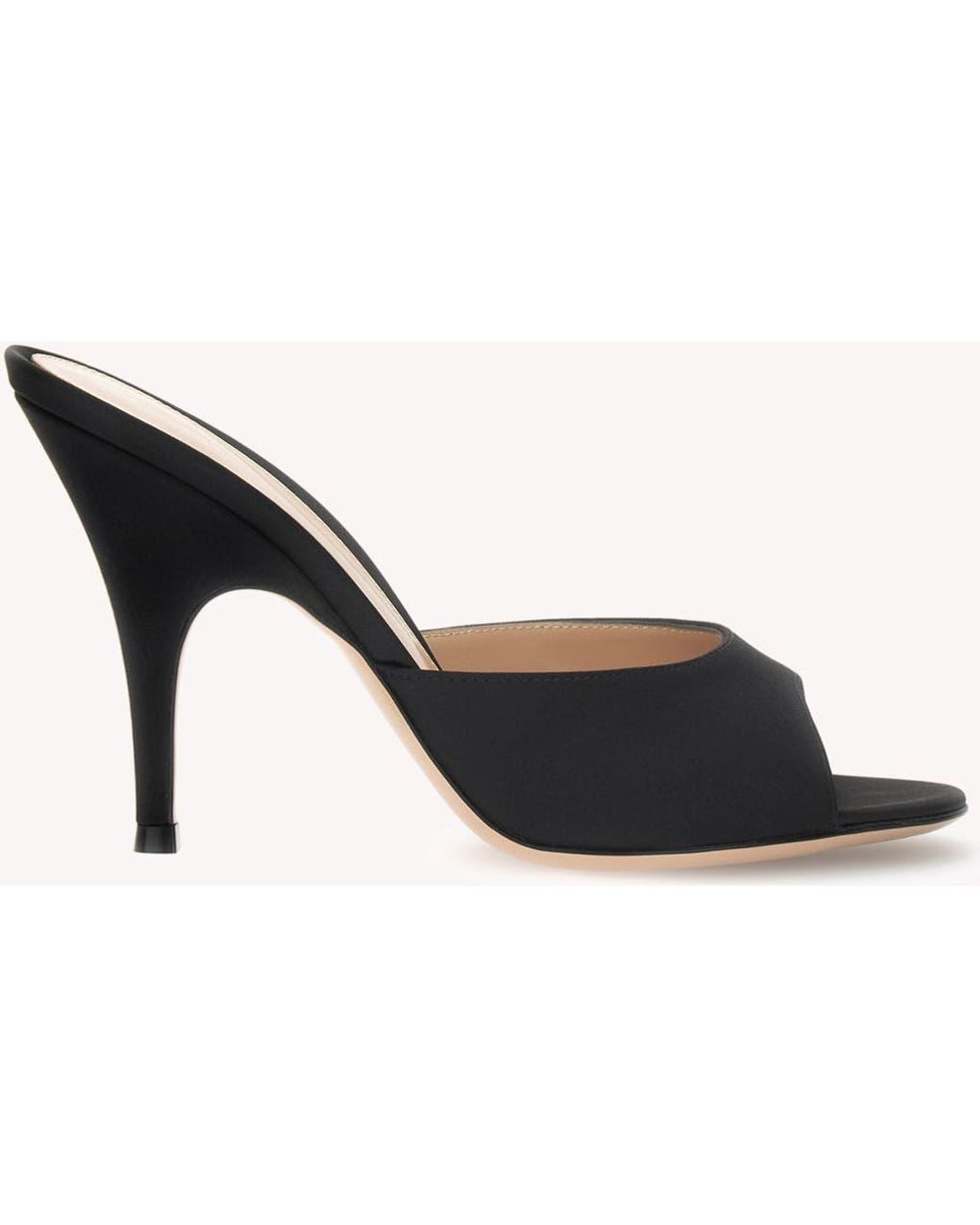 Gianvito Rossi Black Sofia Mule 95 Mules