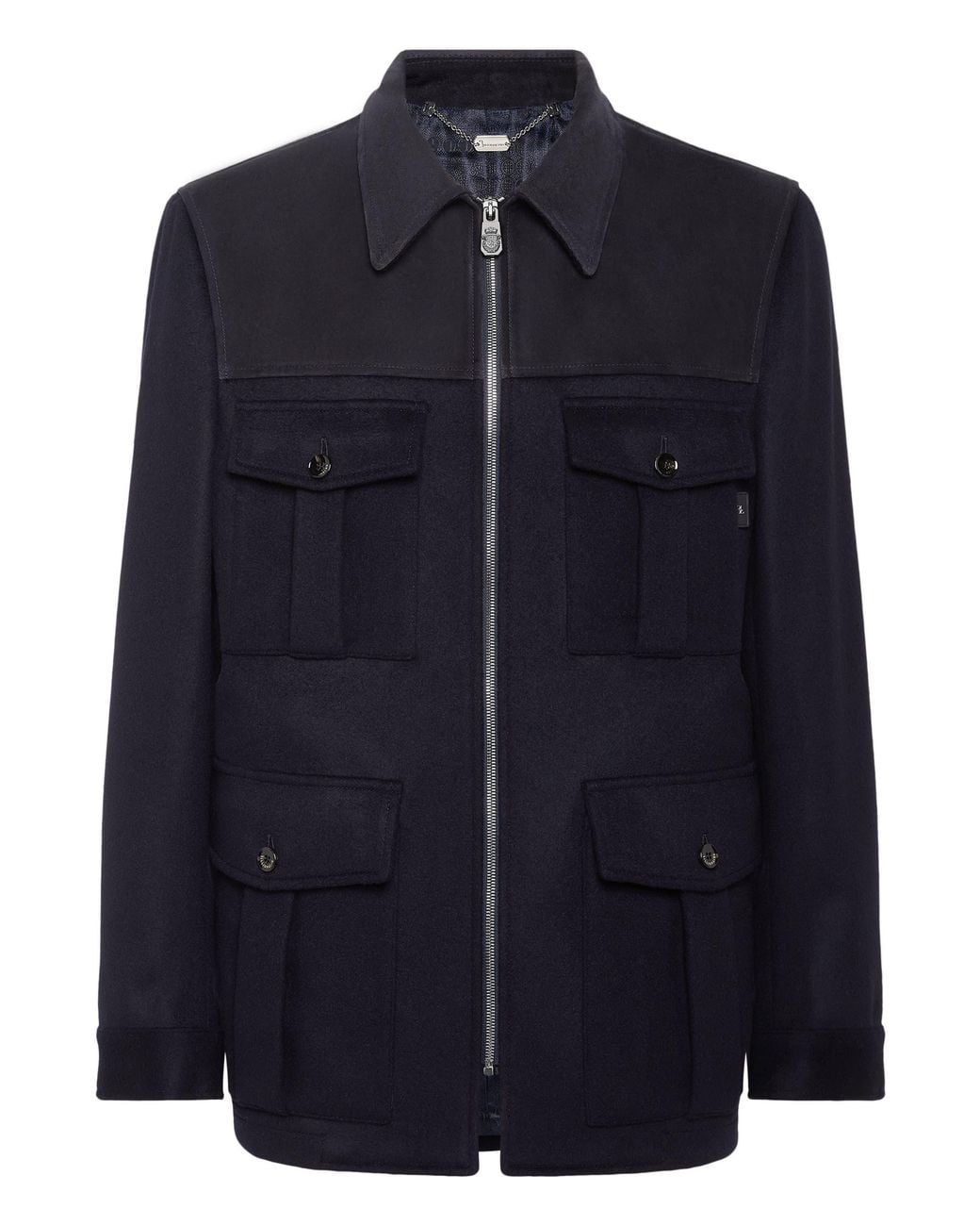 Billionaire Blue Field Jacket for men