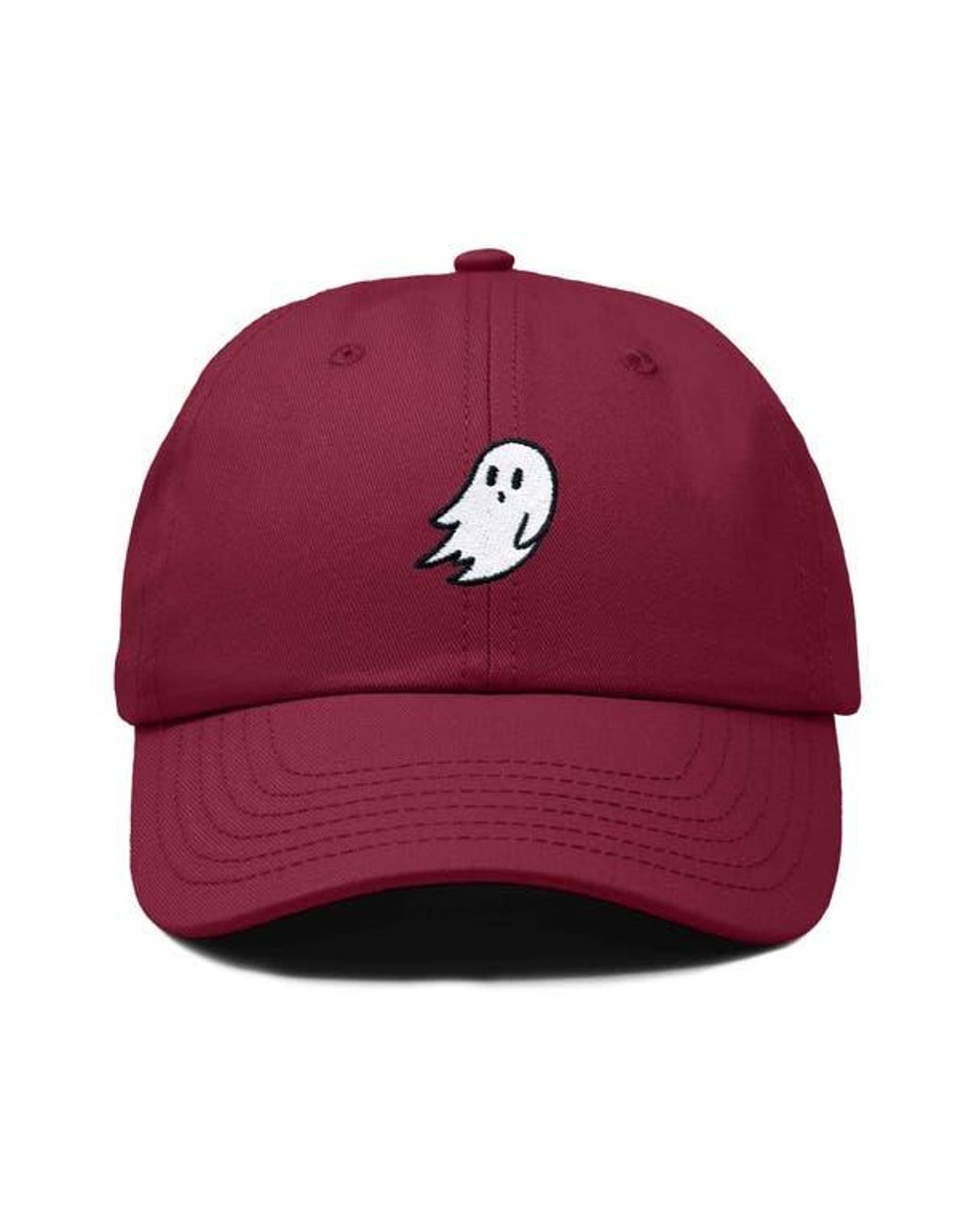 Alix Ghost Embroidered Low Crown Cap