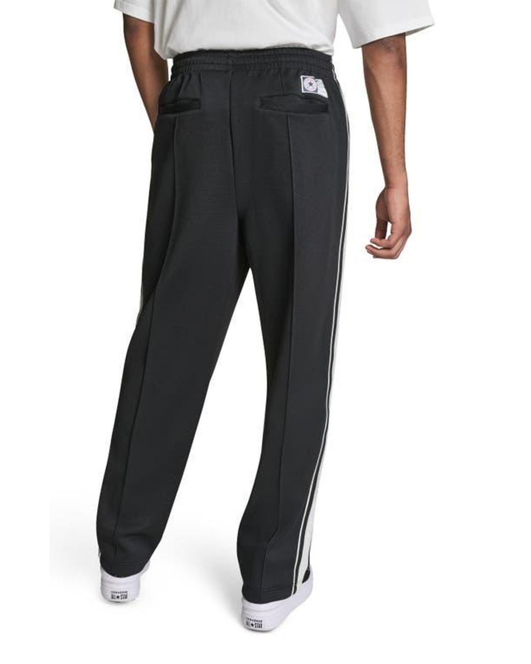 Converse Black Chuck Taylor Patch Track Pants for men