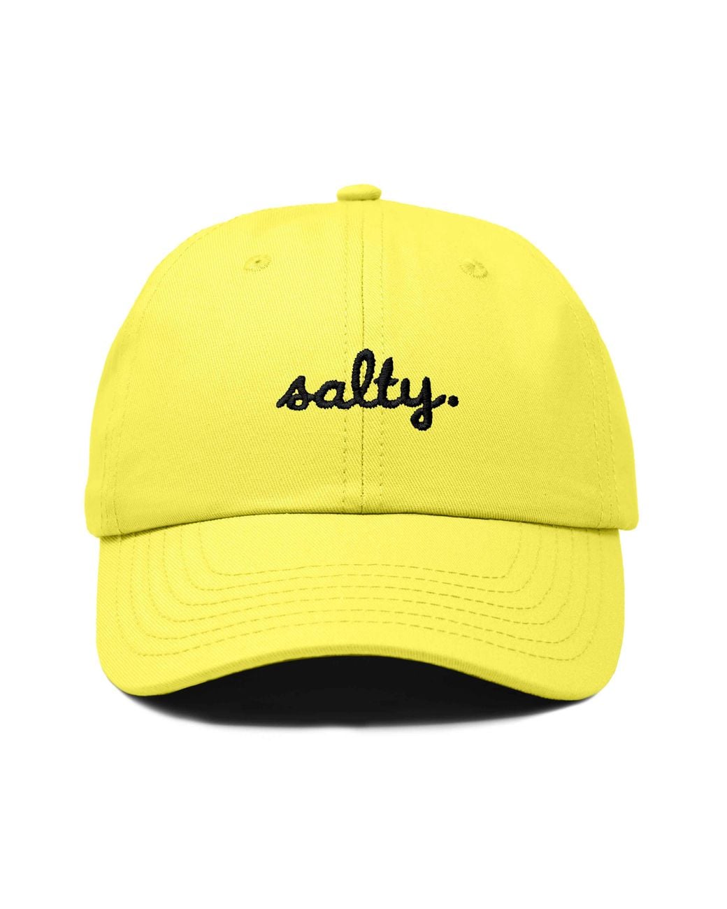 Alix Yellow Salty Embroidered Everyday Hat