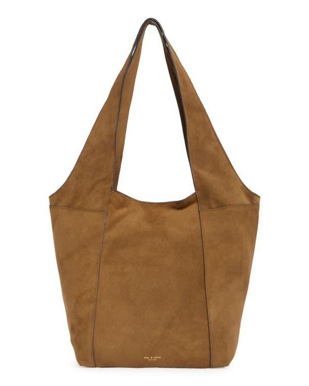 Rag & Bone Brown Large Brayton Suede Shopper