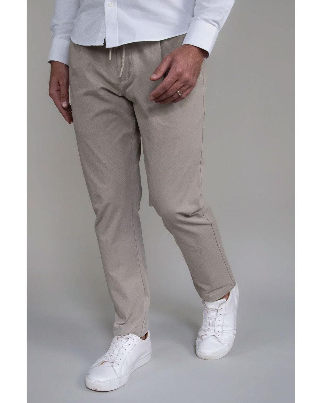 Peter Manning Gray Milano Pants for men