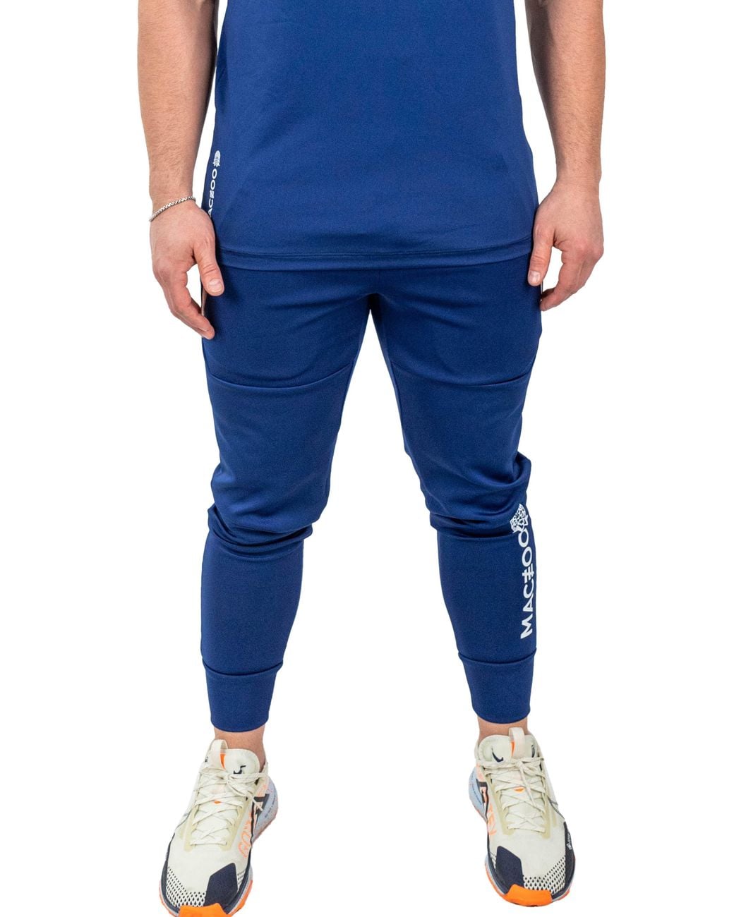 Maceoo Blue Shield Joggers for men