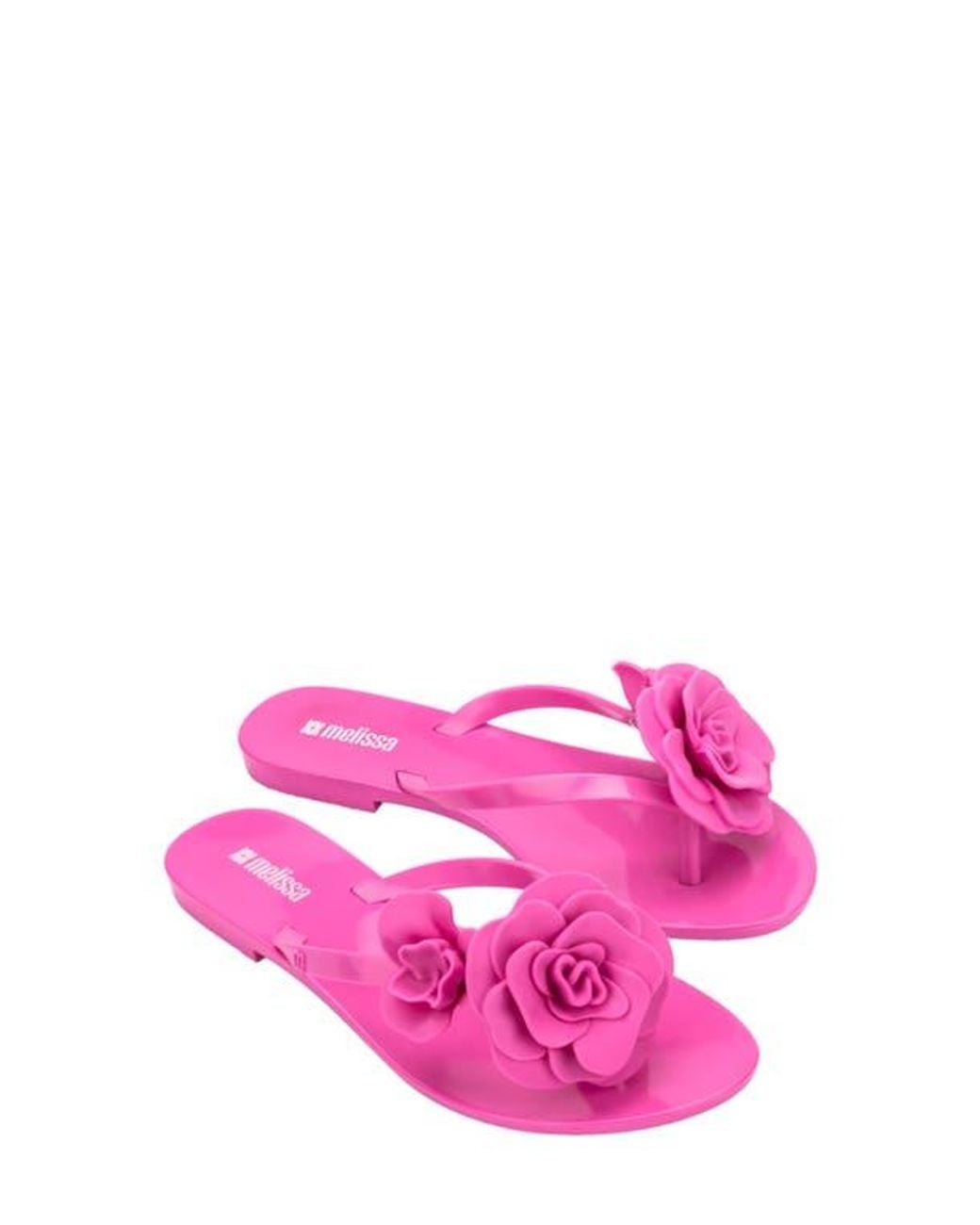 Melissa Pink Harmonic Petals Flip Flop