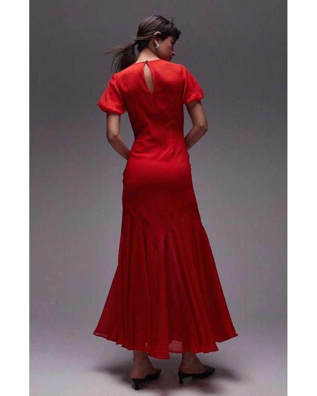 Topshop puff sleeve dress new arrivals
