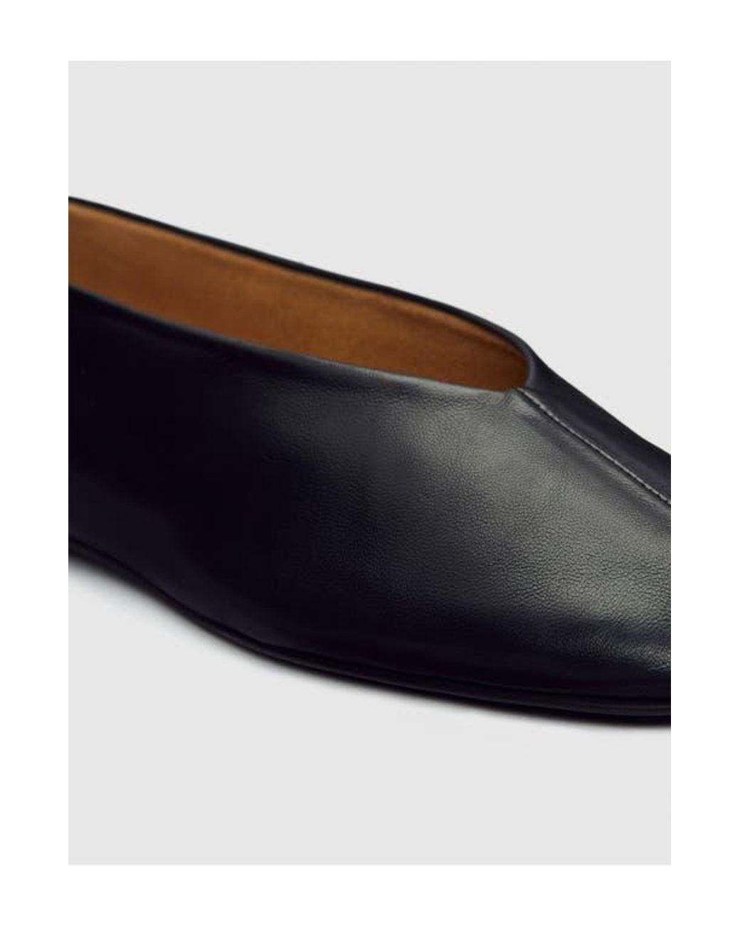 Reformation Black Blaine Ballet Flat