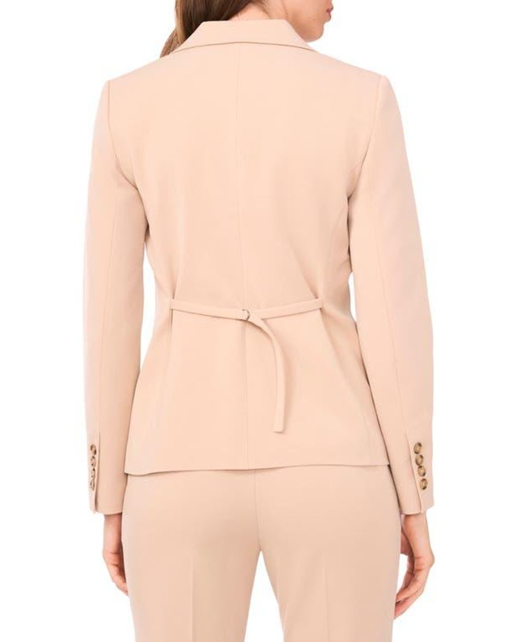 Halogen® Pink Clean One-Button Blazer