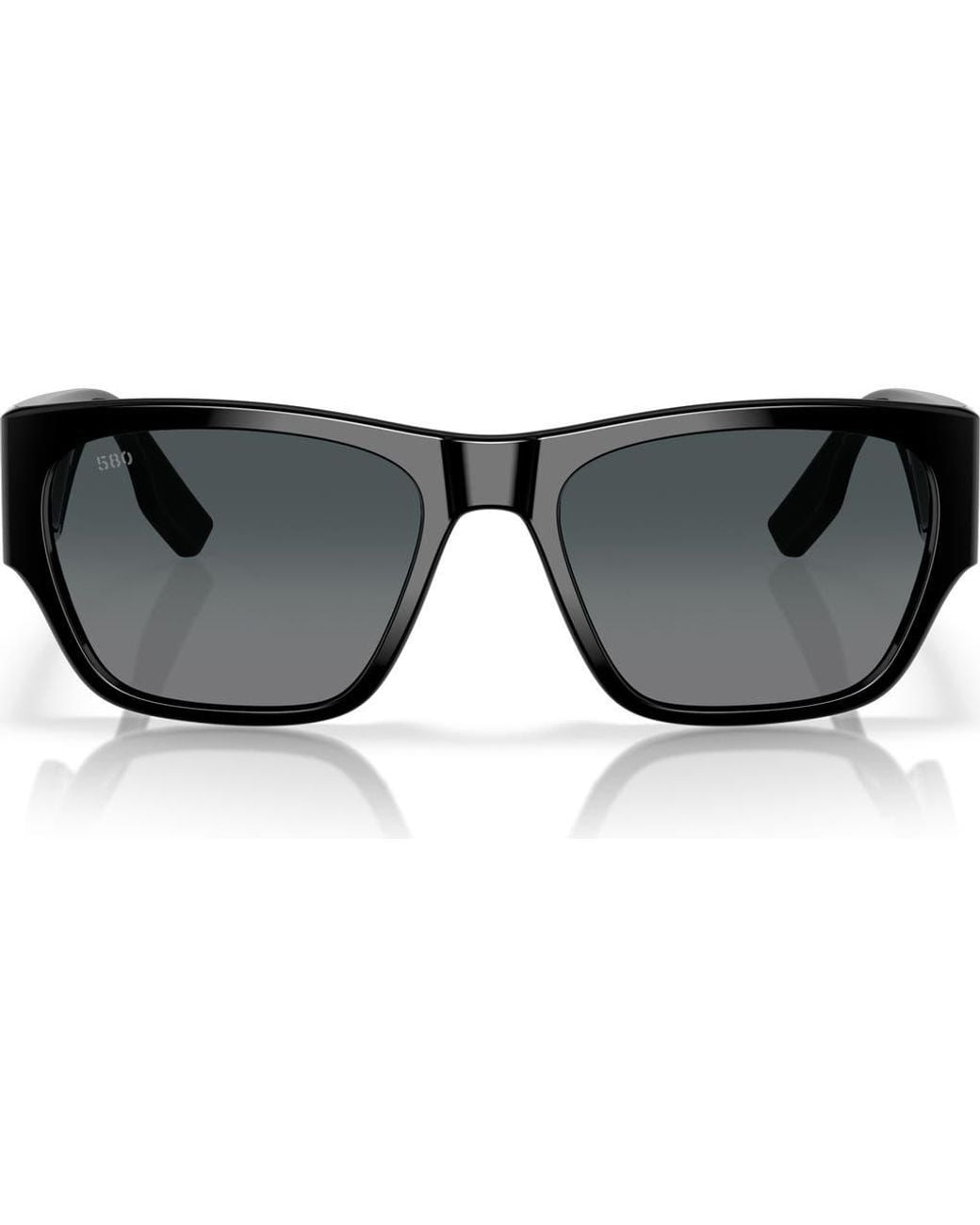 Costa Del Mar Gray Suenos 57Mm Polarized Rectangular Sunglasses for men