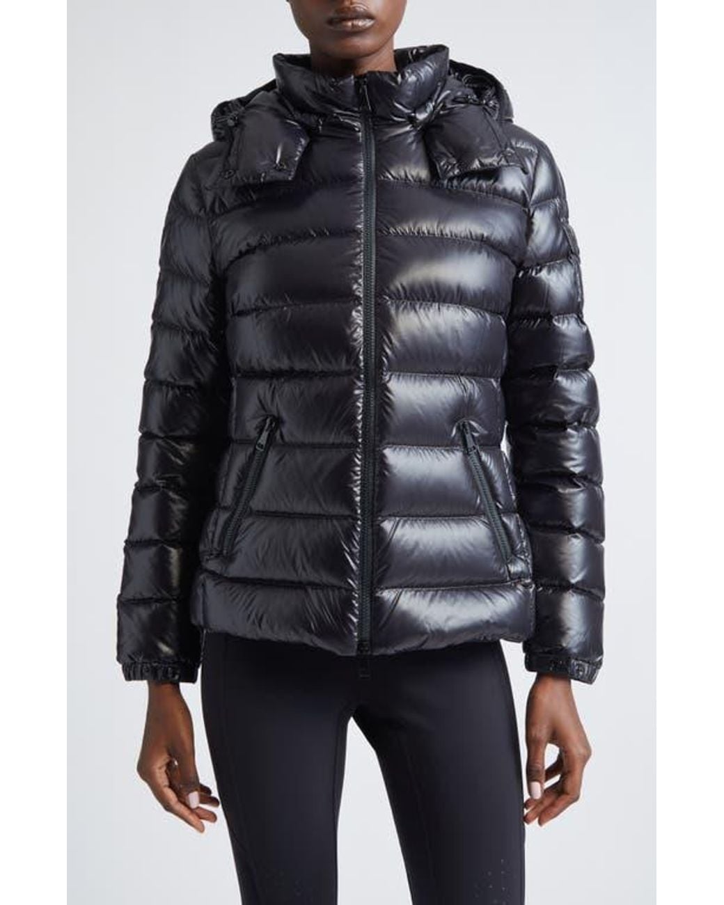 Moncler Black Bady Water Resistant Down Puffer Jacket