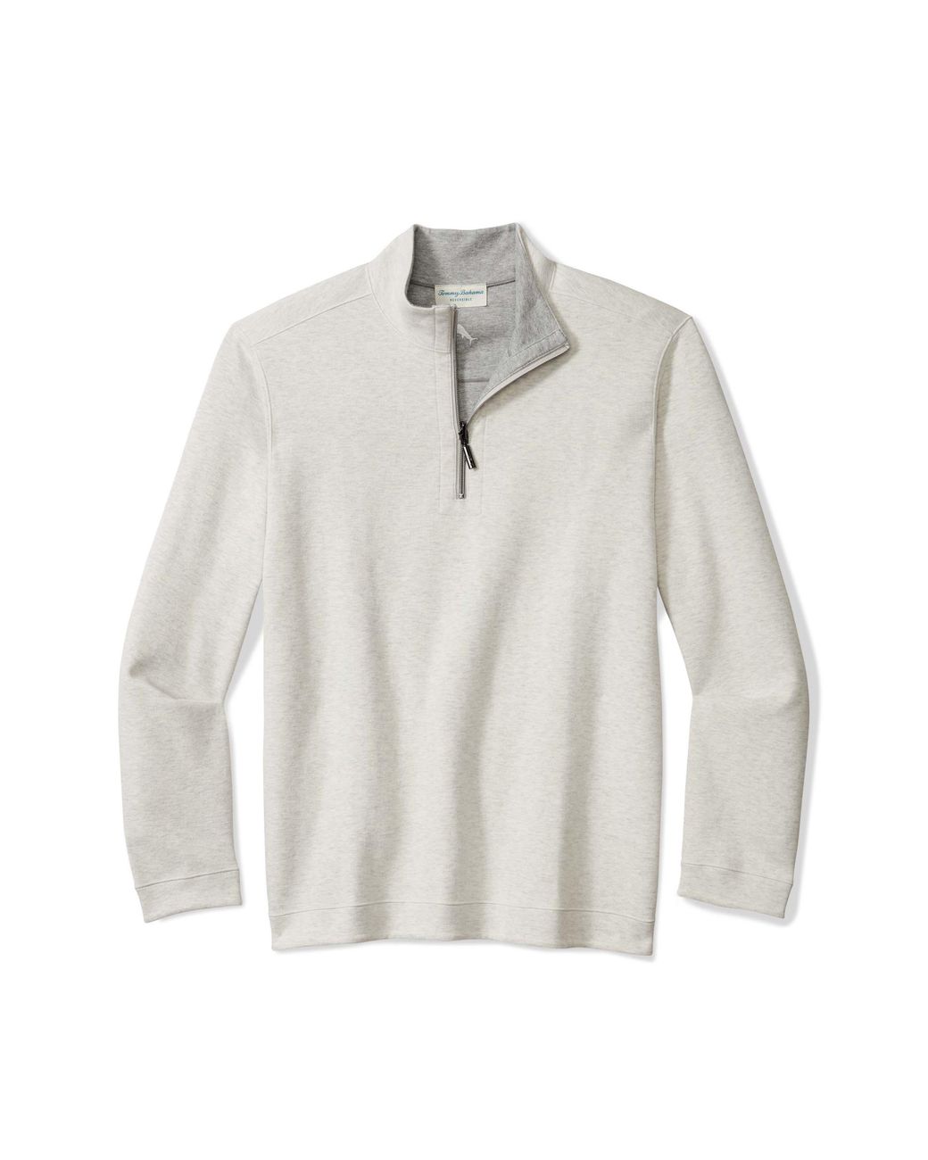Tommy Bahama White Flipview Reversible Half Zip Pullover for men