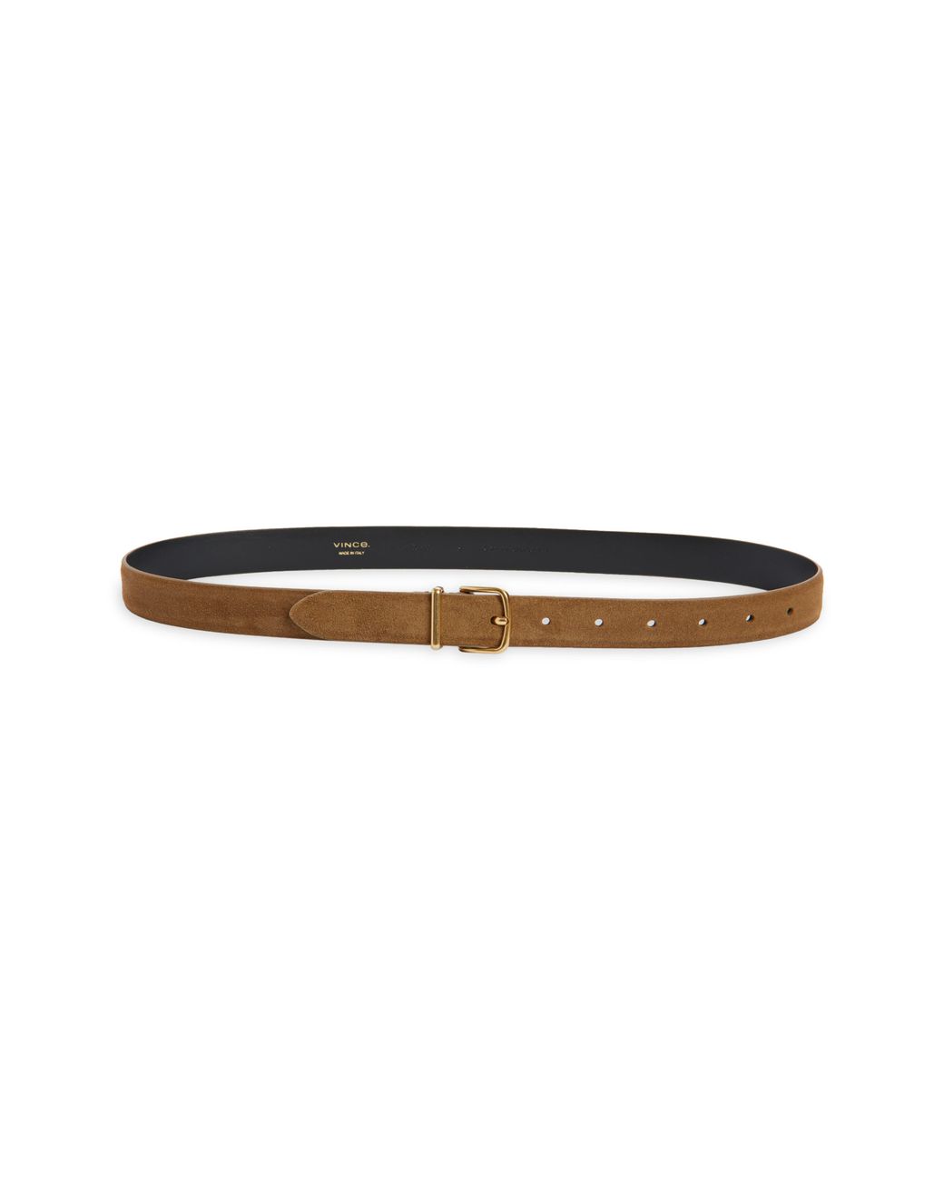 Vince White Suede Belt