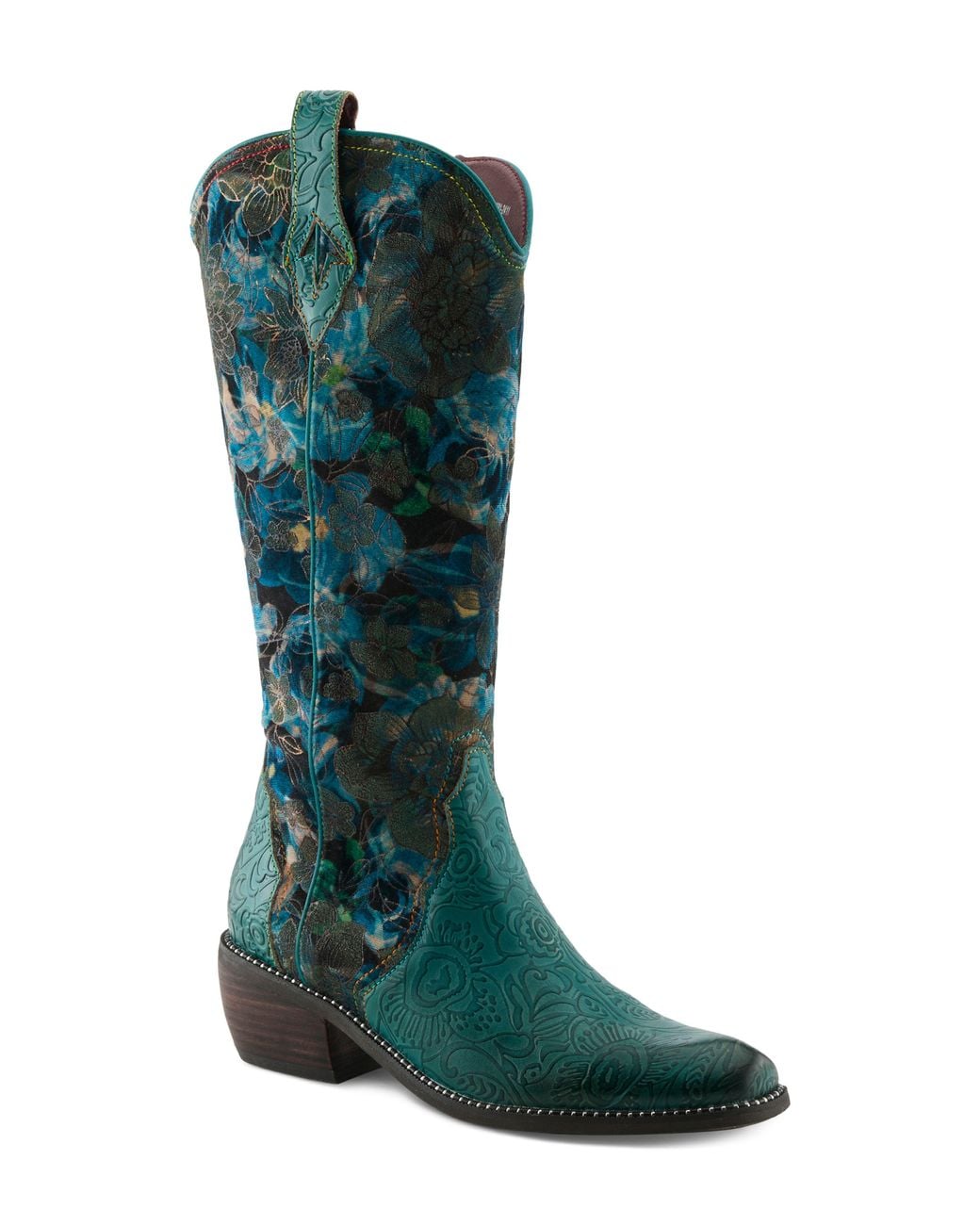 Spring Step Green Rodeoqueen Western Boot