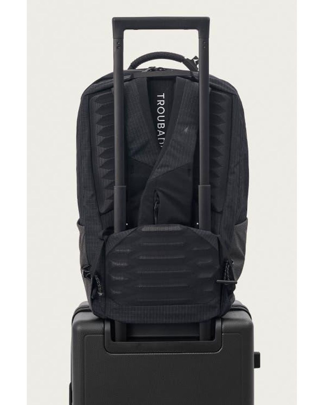 Troubadour Black Elemental Backpack