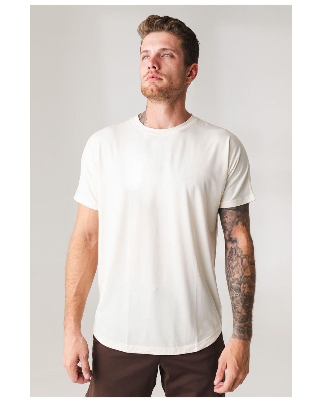Vitaly White Adapt Tee for men