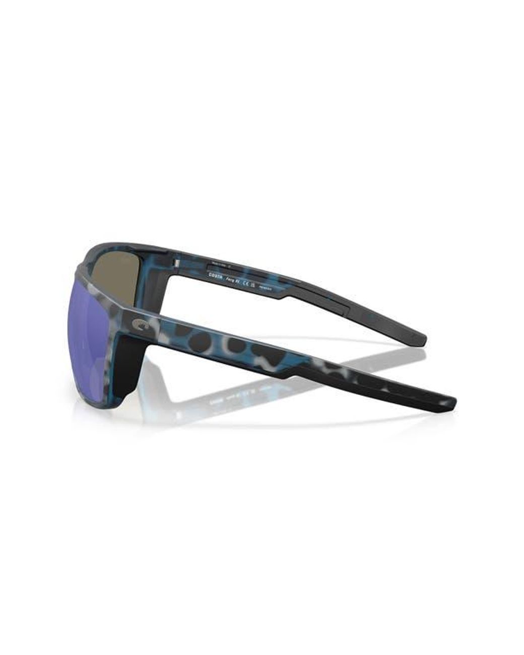 Costa Del Mar Blue Ferg 62Mm Polarized Mirrored Pillow Sunglasses for men