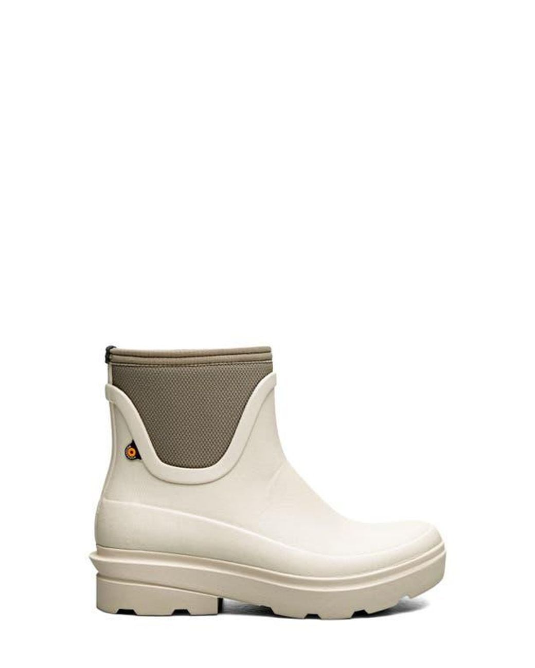 Bogs Hazel Waterproof Chelsea Rain Boot in White | Lyst
