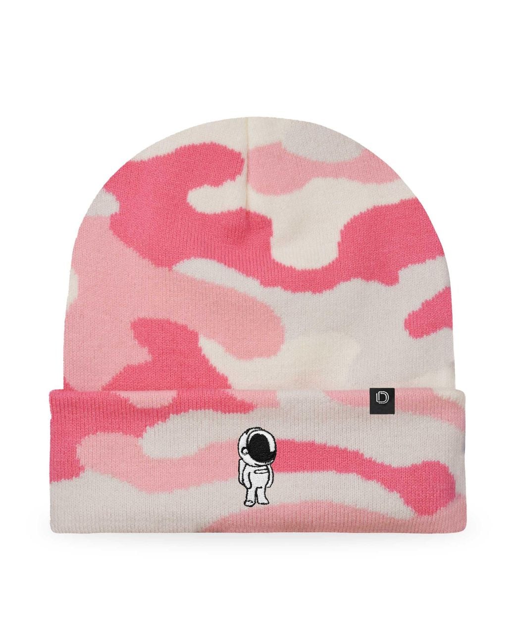 Alix Pink Astronaut Beanie for men