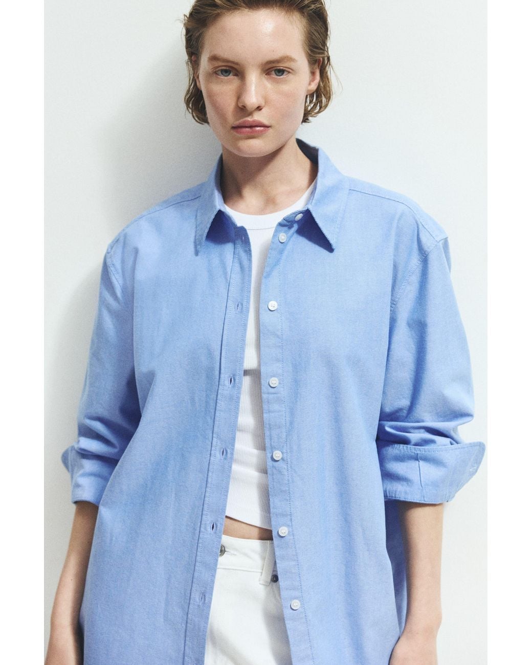 H&M Blue Oxford Shirt