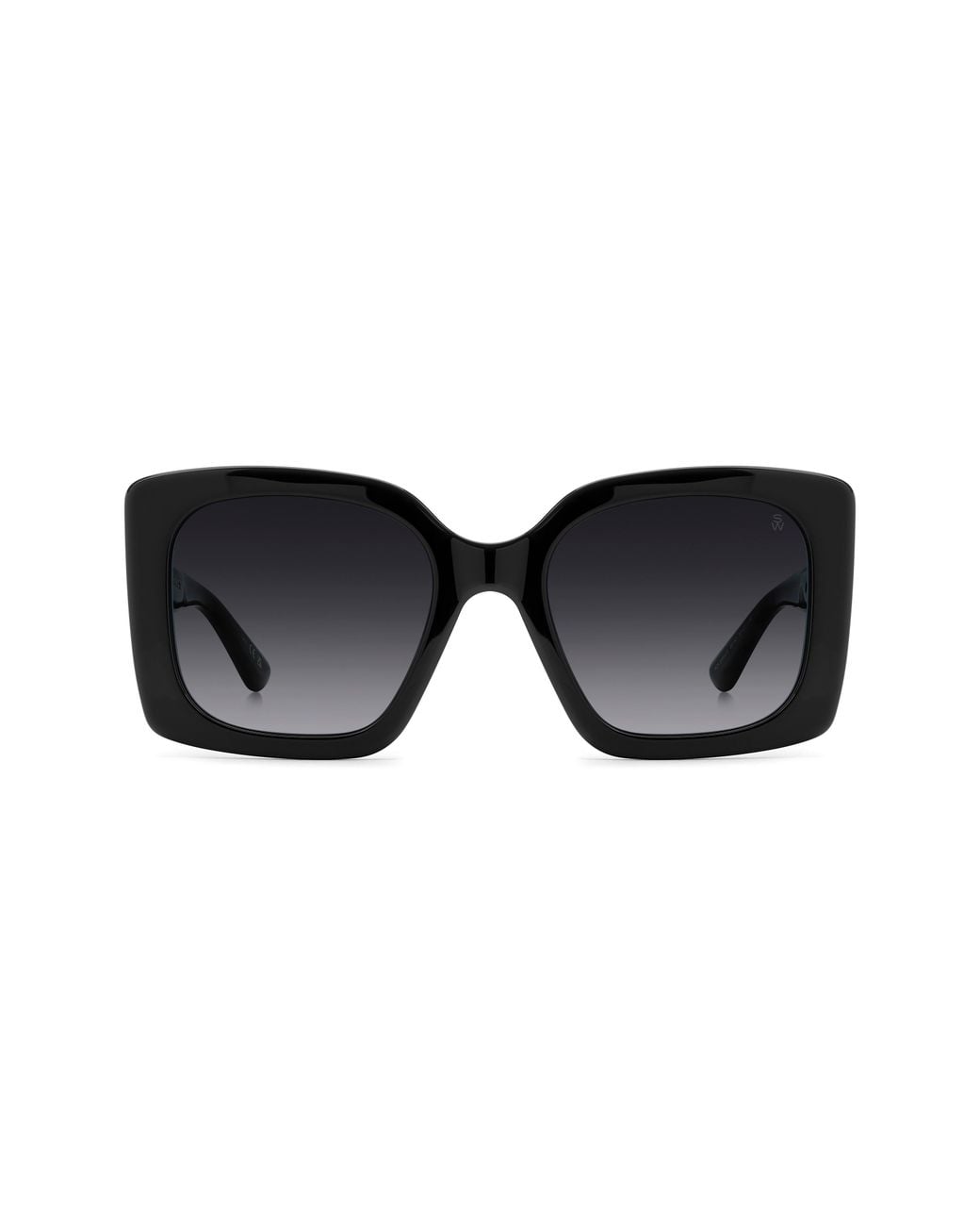 Stuart Weitzman Black 53Mm Gradient Square Sunglasses