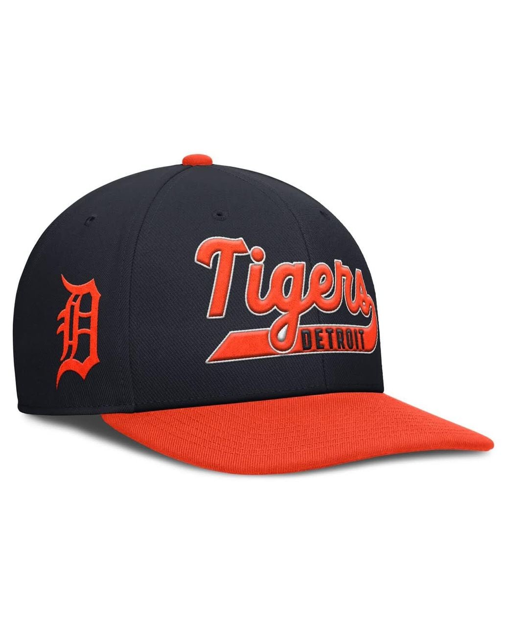 Nike Blue Detroit Tigers Pro Performance Snapback Hat for men