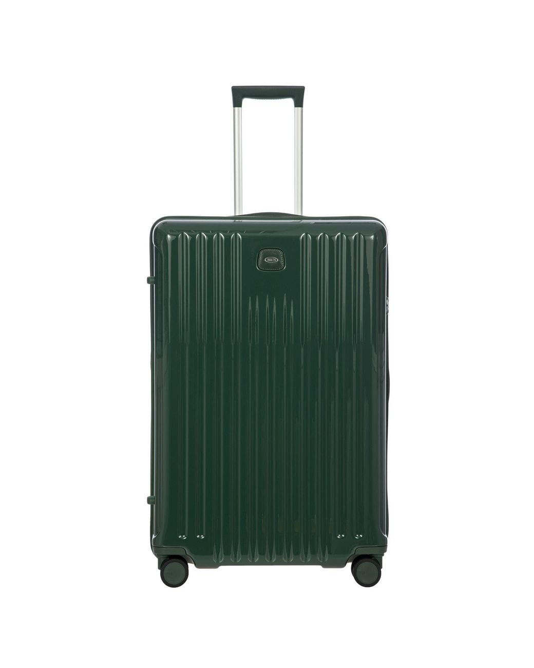 Bric's Green Positano Hardside Expandable 30 Large Checked Spinner Luggage