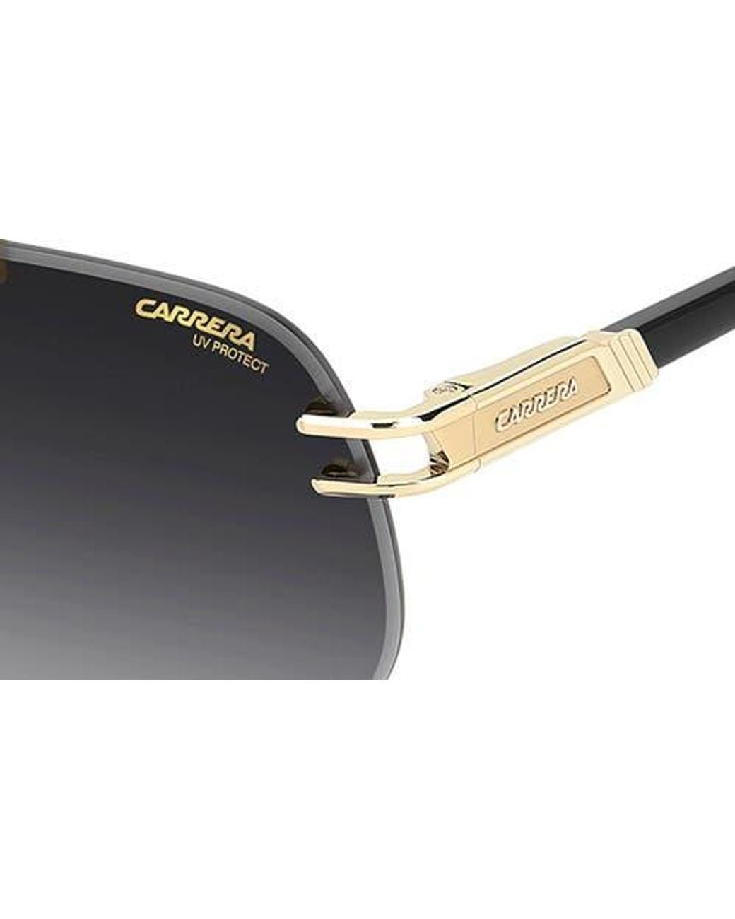 Carrera Black 63Mm Gradient Oversize Rectangular Sunglasses for men