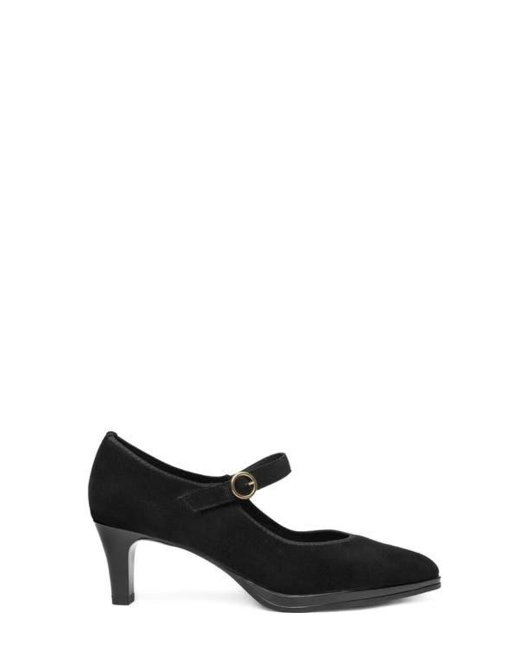 Ara Black Amethyst Mary Jane Pump