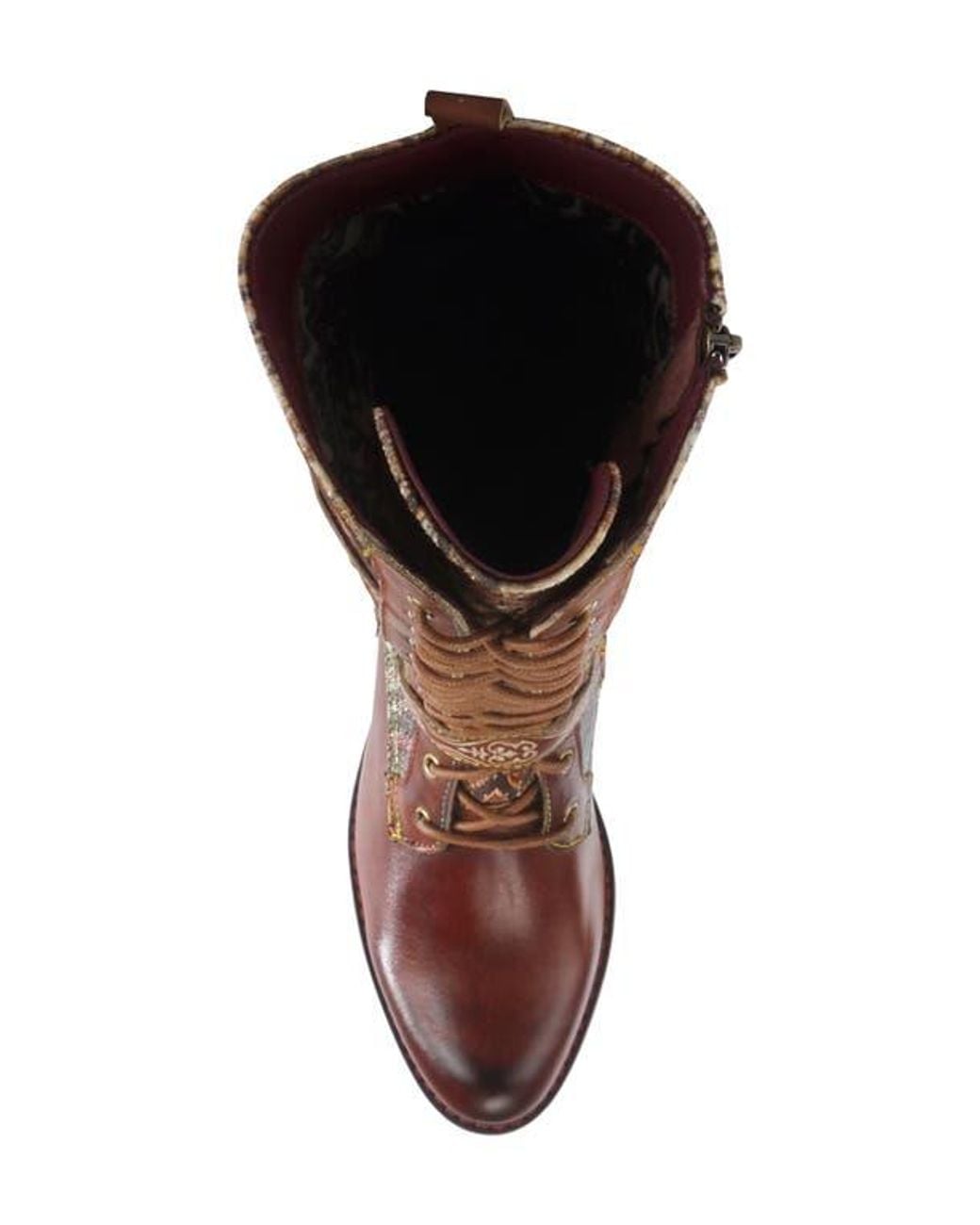 Spring Step Brown Vaneyck Knee High Boot