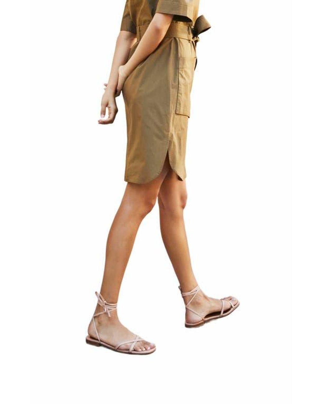 Margaux Brown The Wrap Sandal