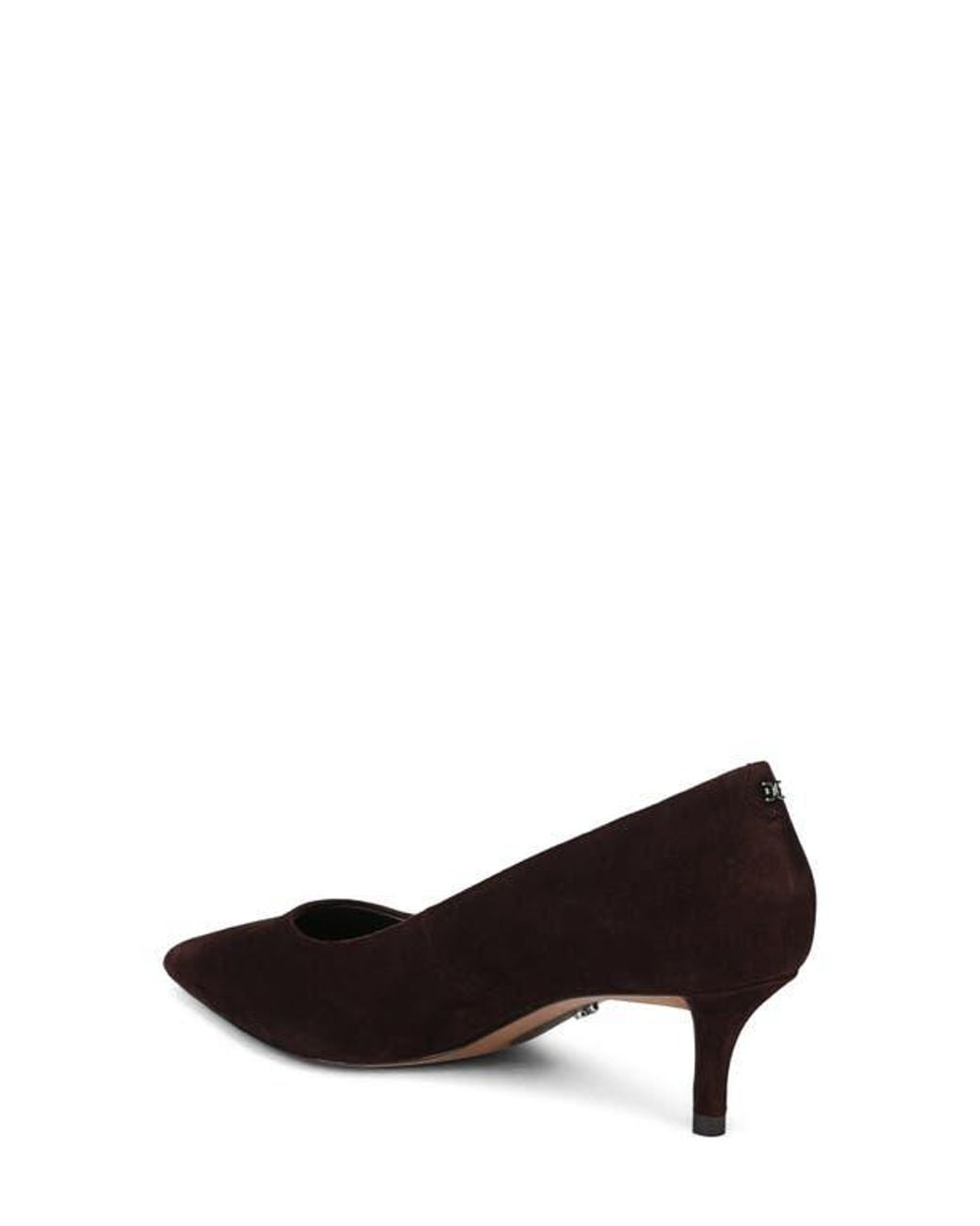 Sam Edelman Black Summer Pointed Toe Kitten Heel Pump