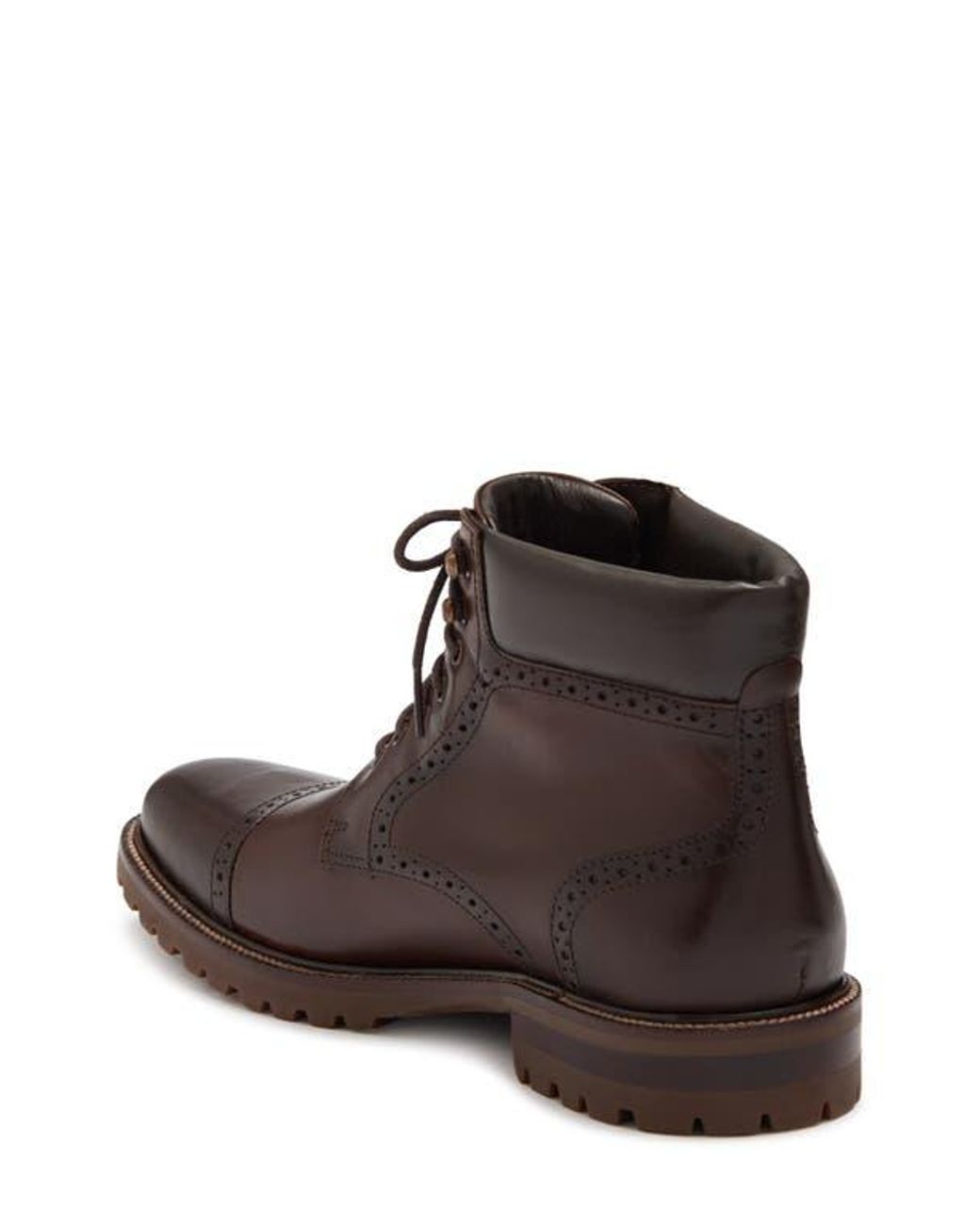 Johnston & Murphy Stratford Cap-Toe Leather Boots - 12 Johnston & Murphy Cap Toe Boot - YouTube main image 4