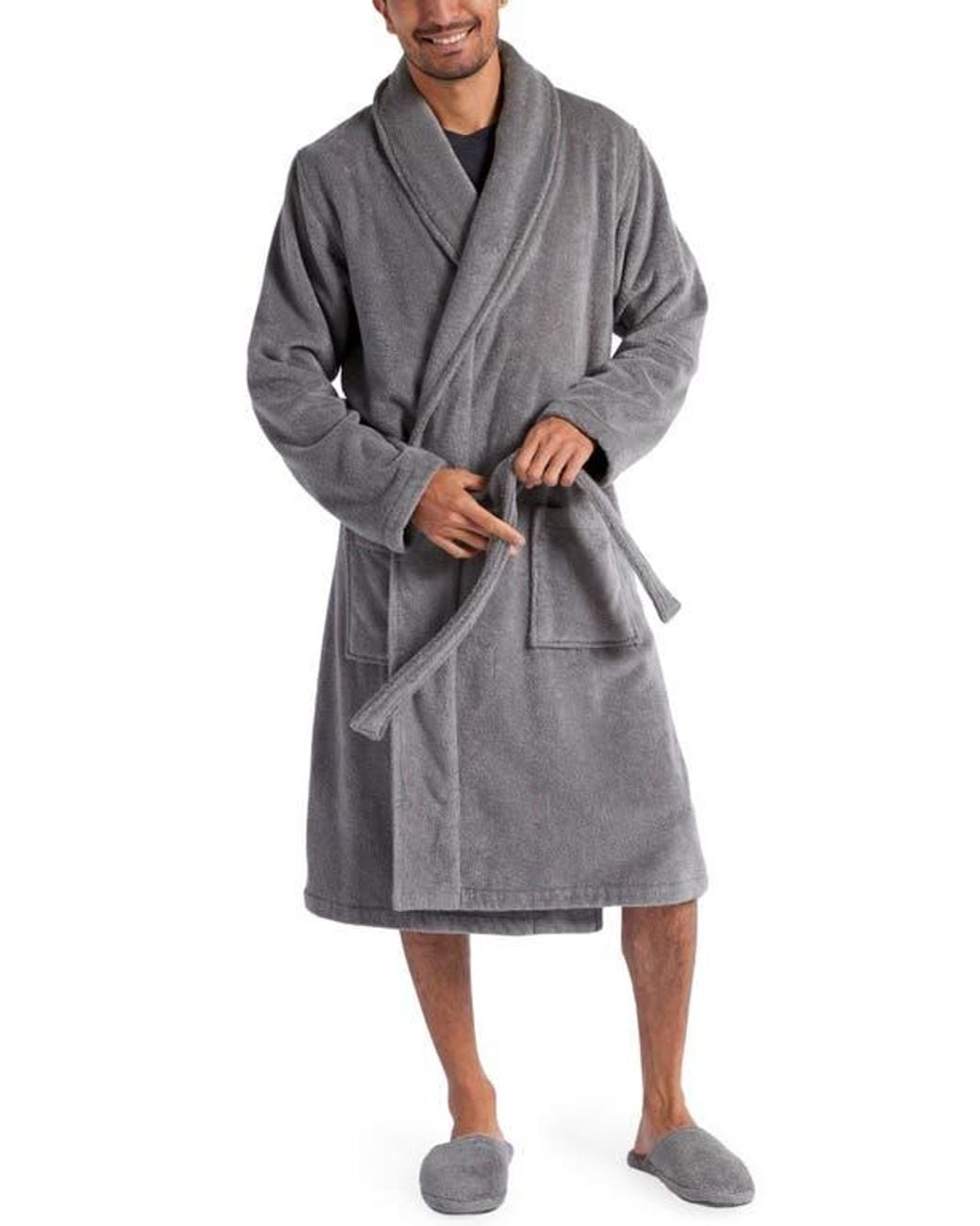Parachute Robe Parachute Classic Turkish Cotton Robe in Gray | Lyst