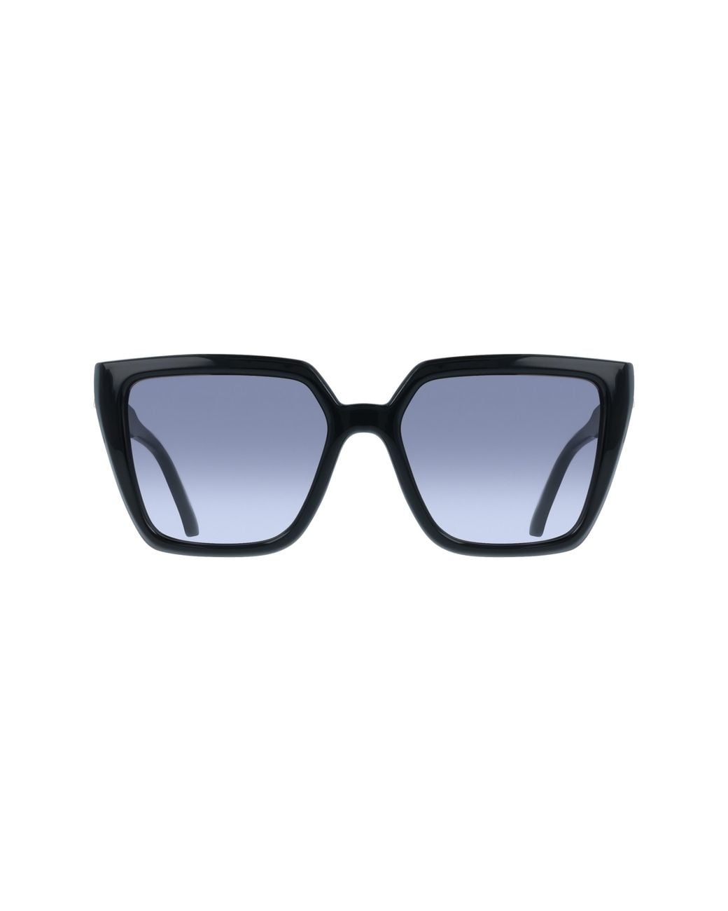 Ferragamo Blue 54Mm Modified Rectangular Sunglasses