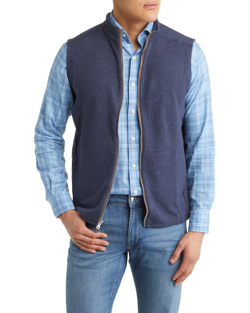 Peter millar crown fleece sweater vest Clearance