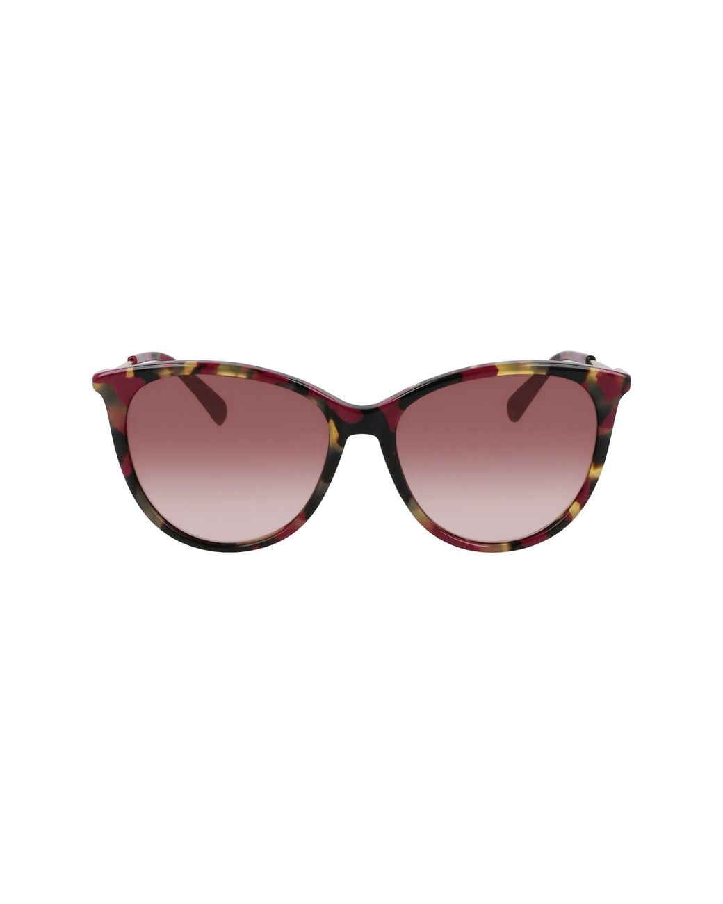 Longchamp Pink 55Mm Gradient Tea Cup Sunglasses