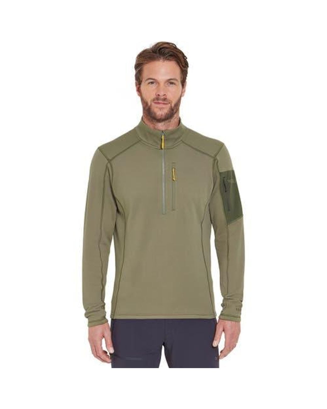 Rab Green Modulus Pull On Jacket for men
