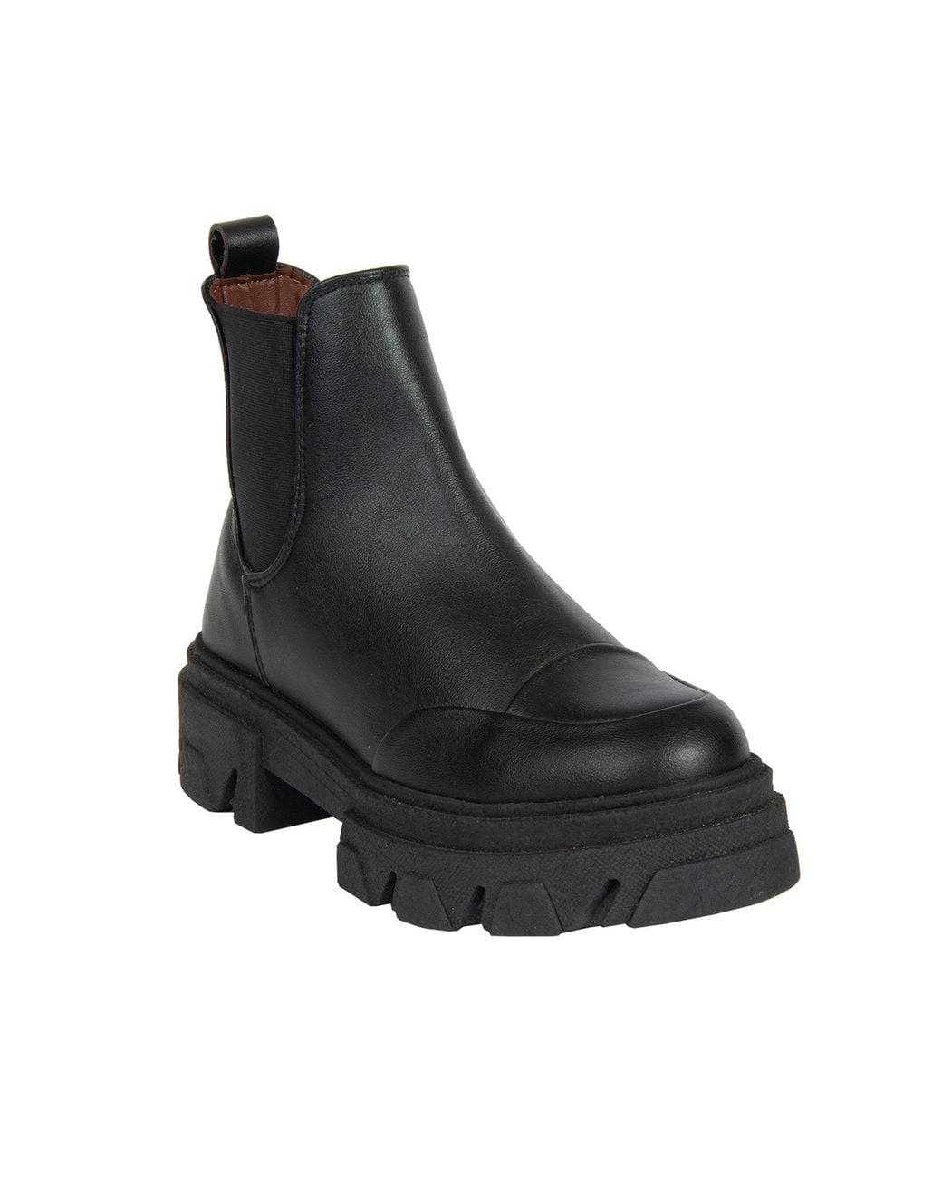 Urbnkicks Black Chelsea Cap Toe