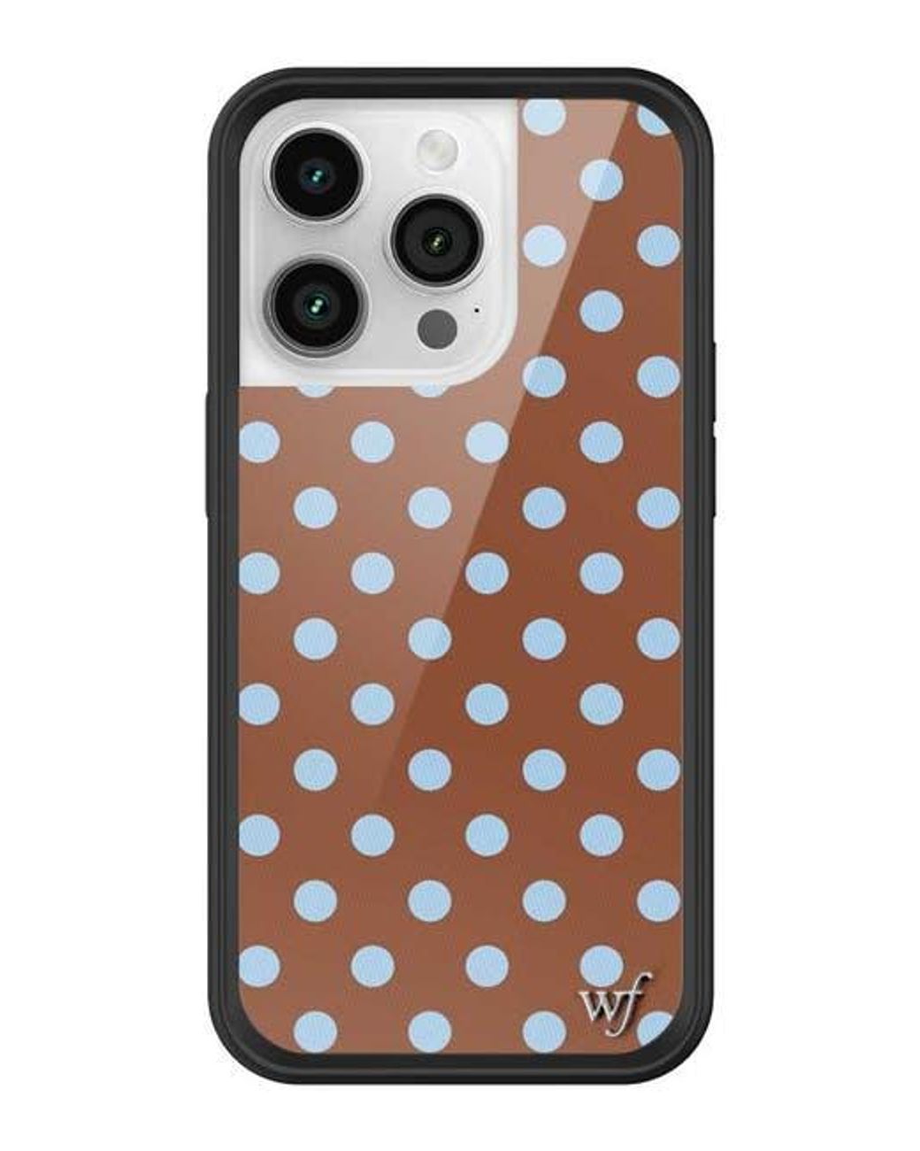 Wildflower Cases Brown Polka Dot