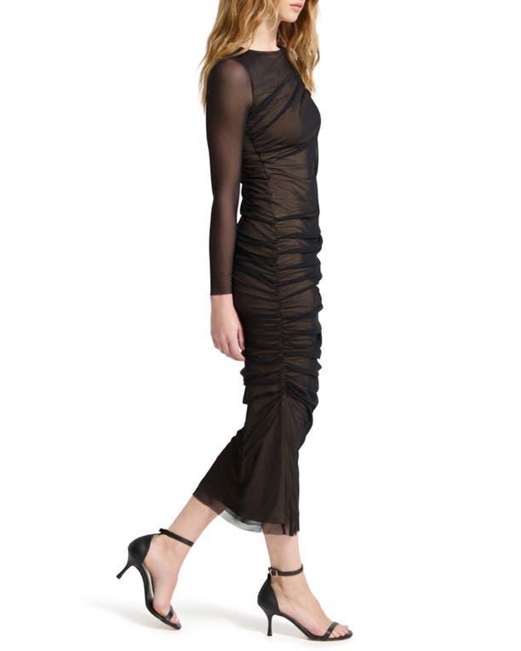 business casual summer dresses ZESICA Womens Pleated Midi Dress 2026 Spring Sh Size:52