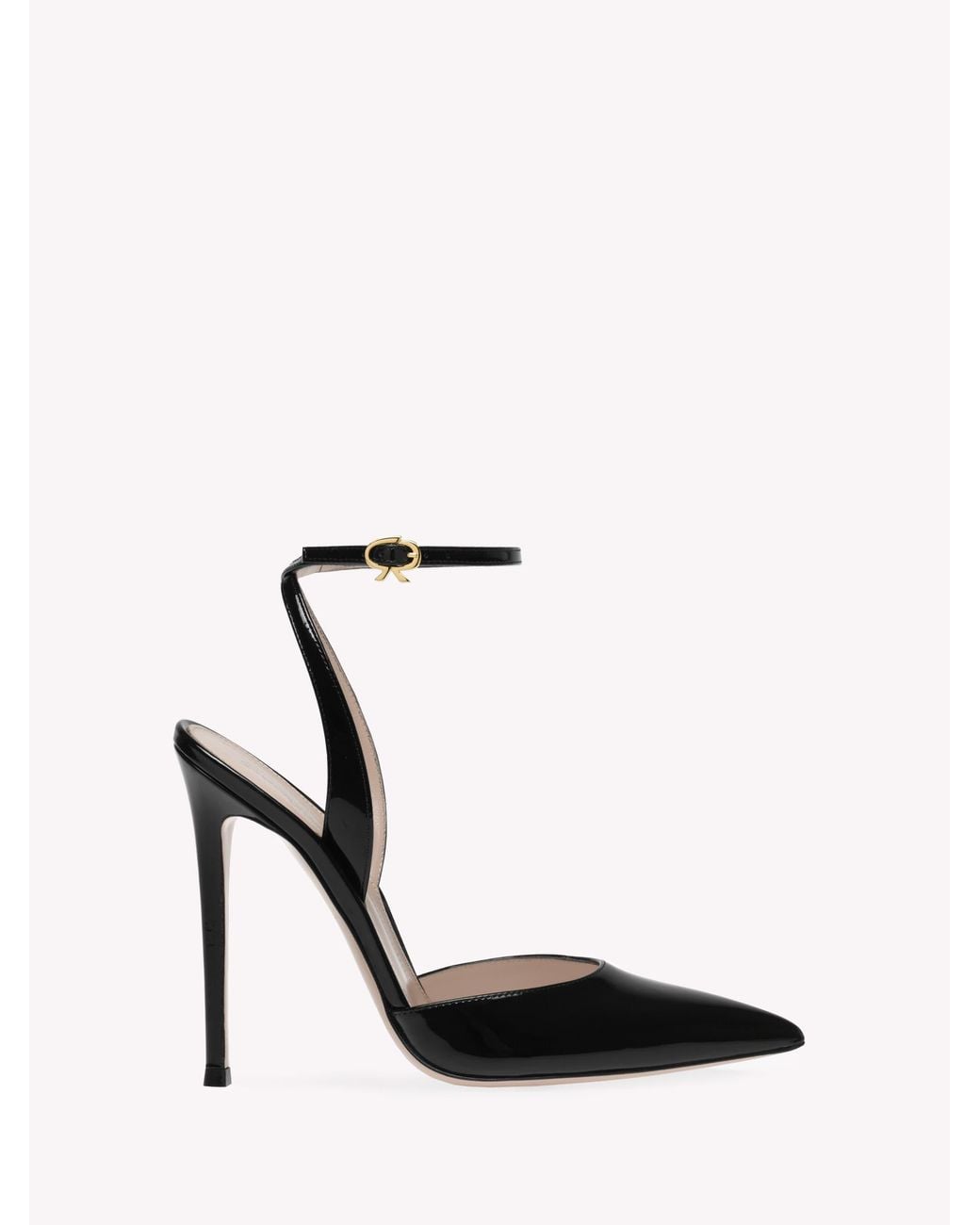 Gianvito Rossi White Cara, Pumps, , Patent