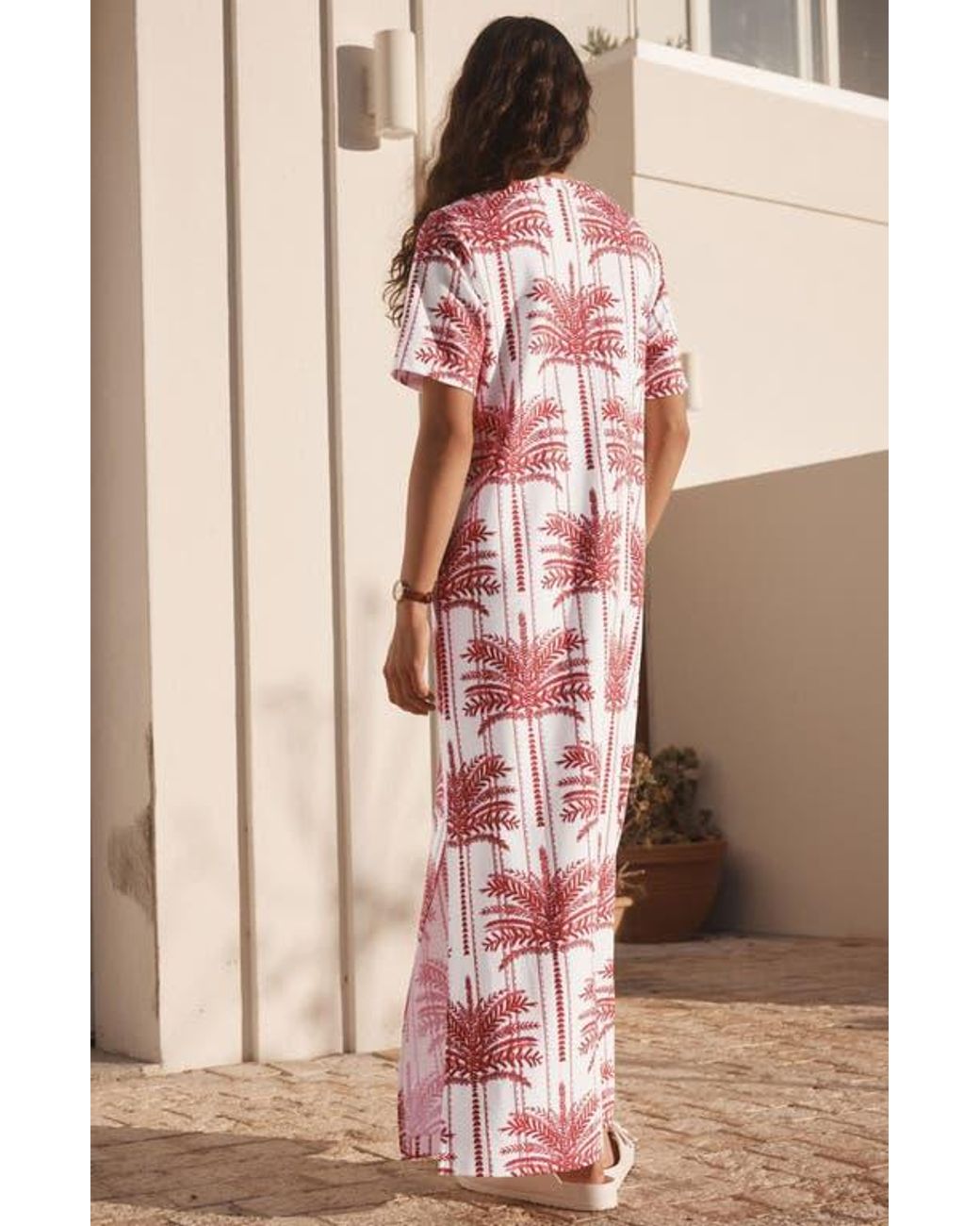 white christmas dresses Tall T-Shirt Maxi Dress main image 0