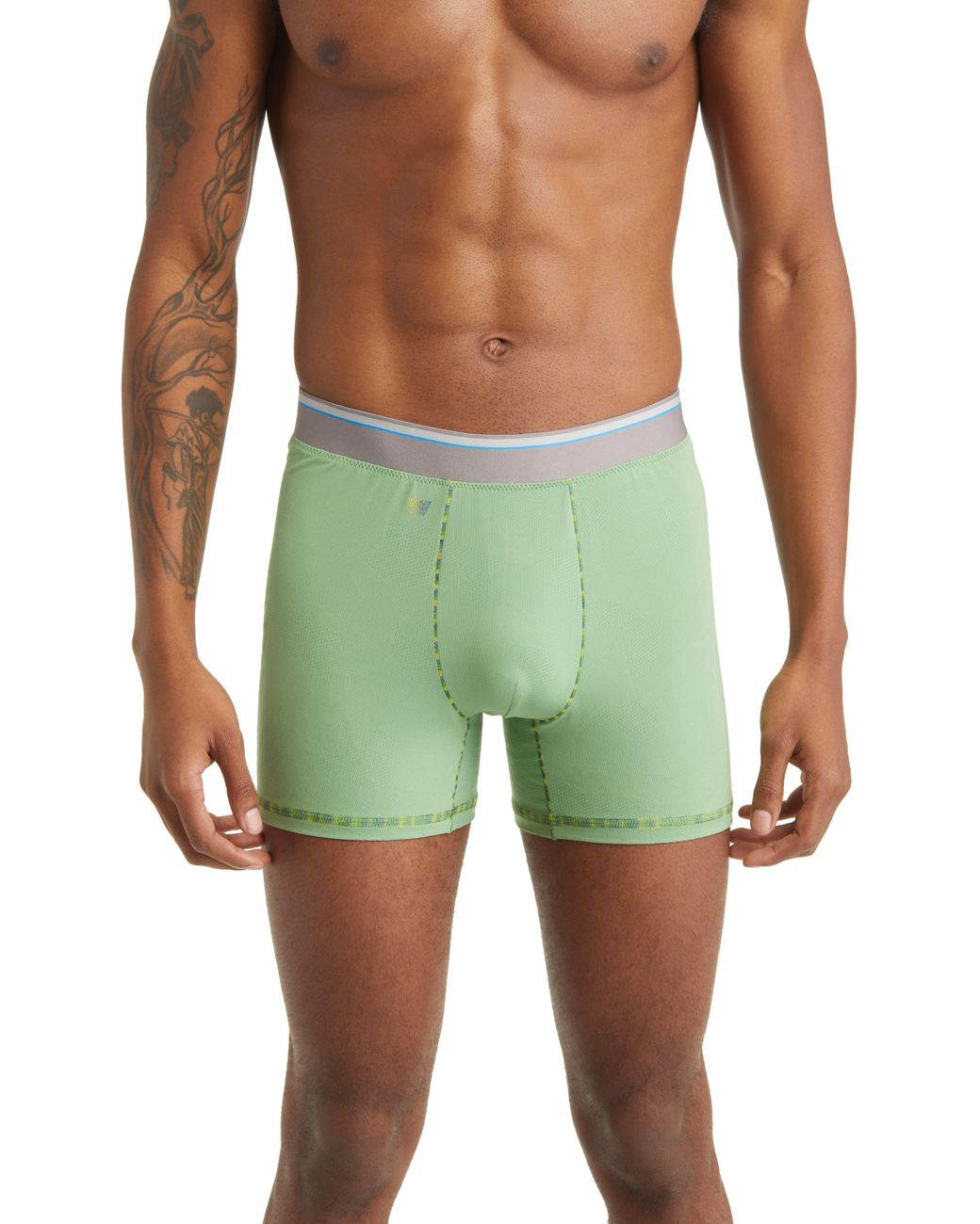 Marled 6.5 Performance Knit Boxer Briefs