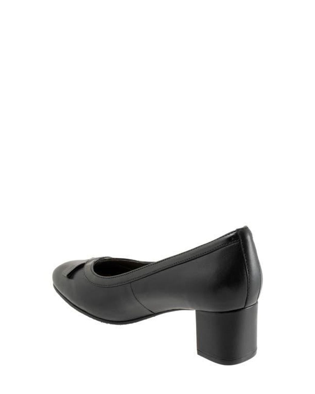 Trotters Black Devin Pump