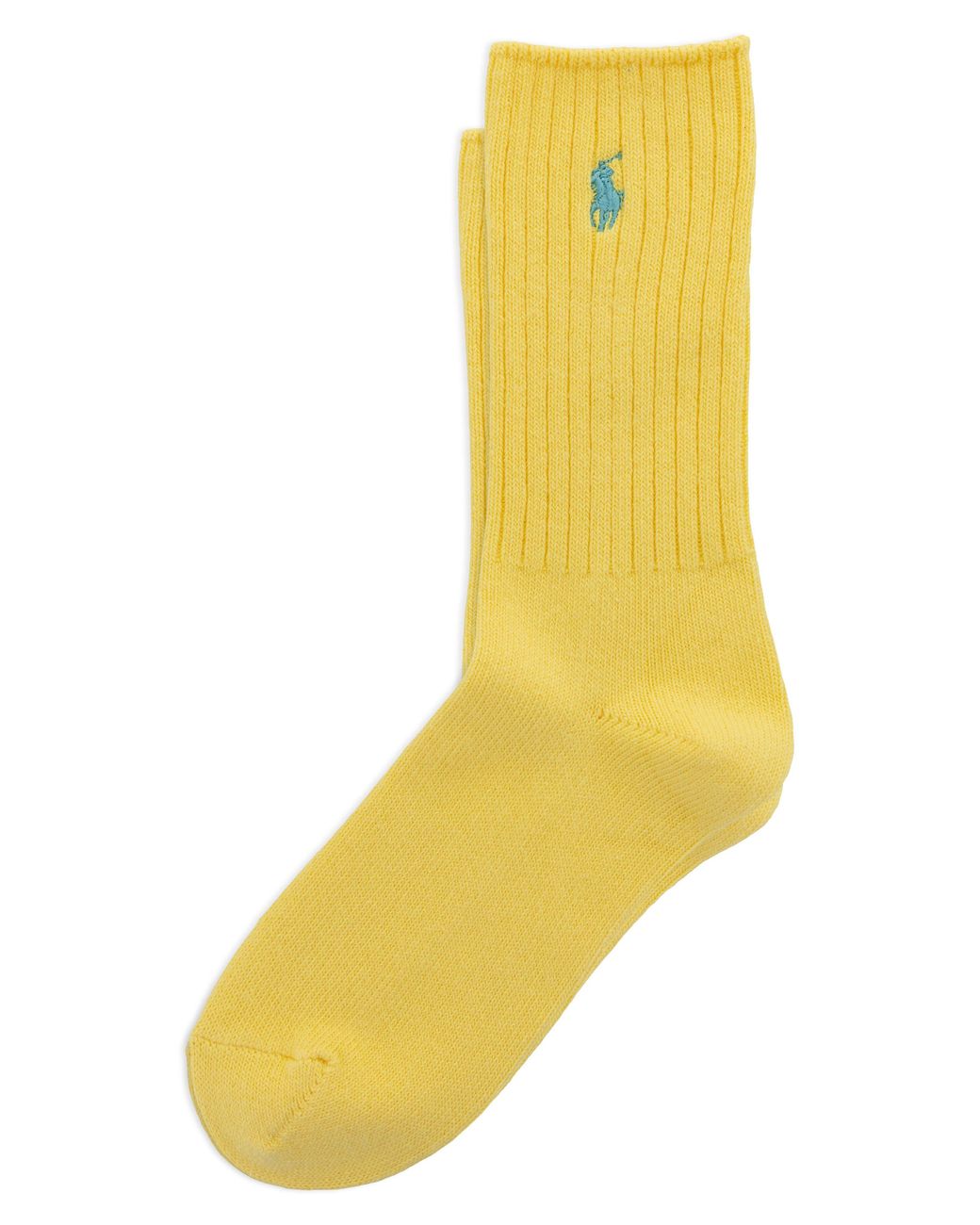 Polo Ralph Lauren Yellow Basic Crew Socks