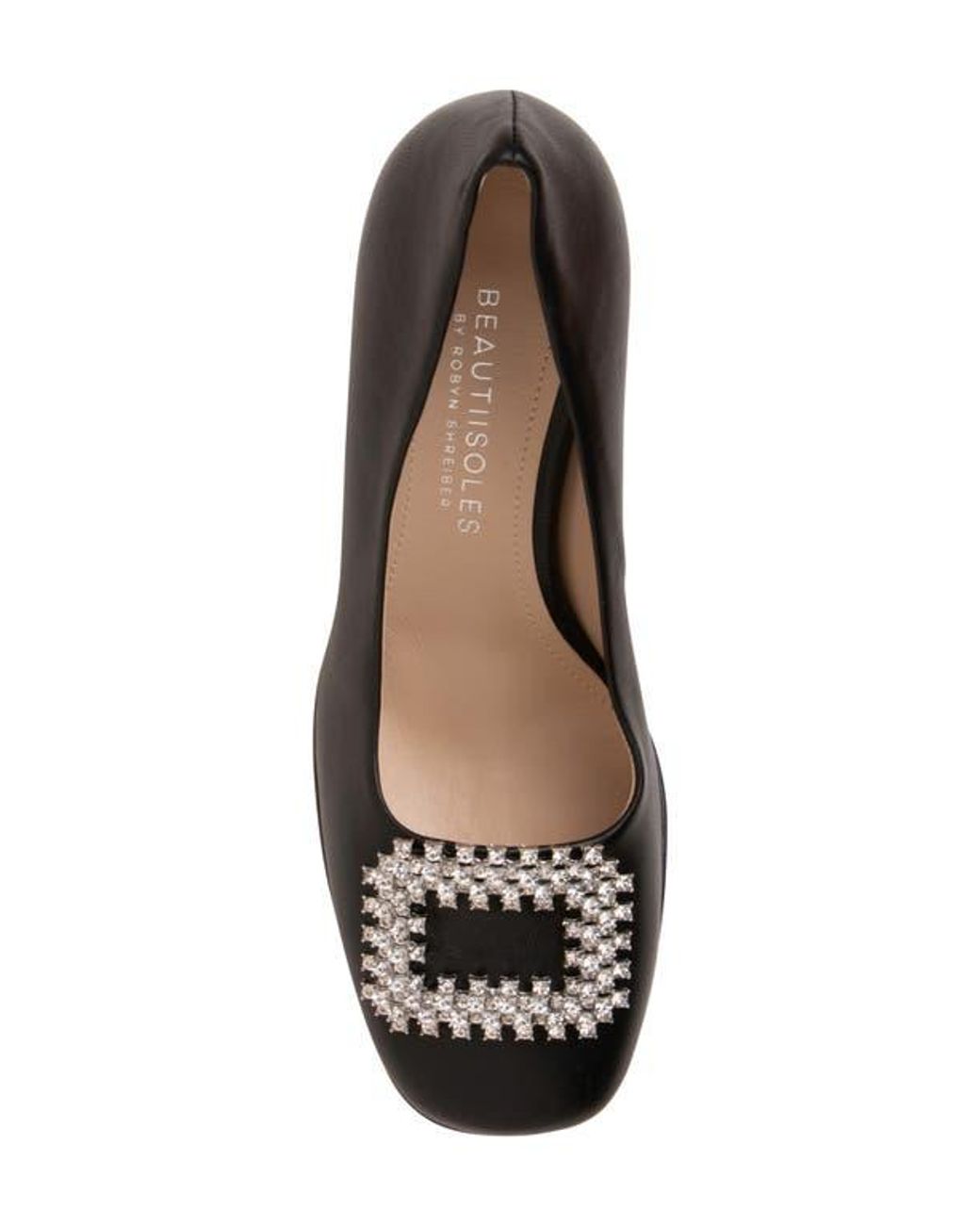 Beautiisoles Black Clementine Platform Pump
