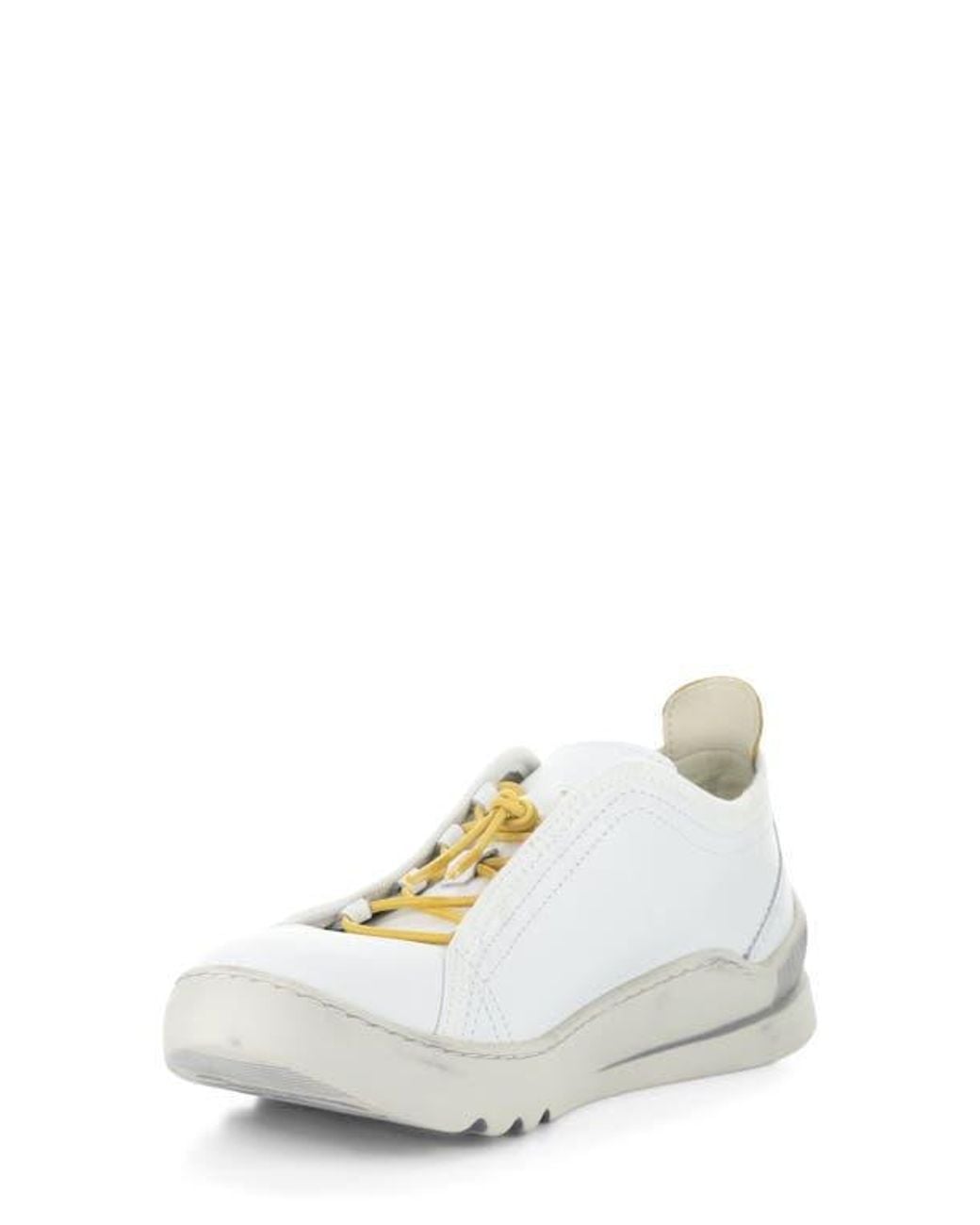 Softinos White Slip-On Sneaker